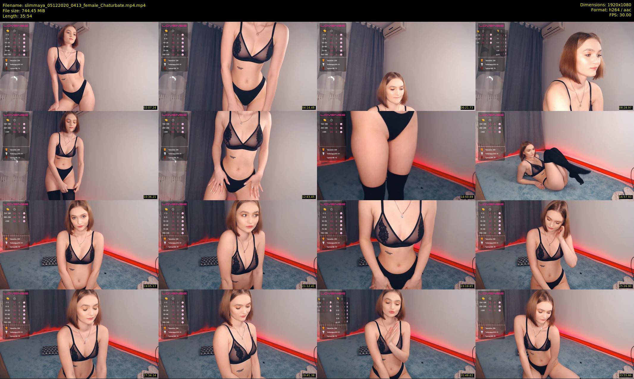 slimmaya — 36 minute Chaturbate female cam show recording, 1080p, Dec 5, 2020