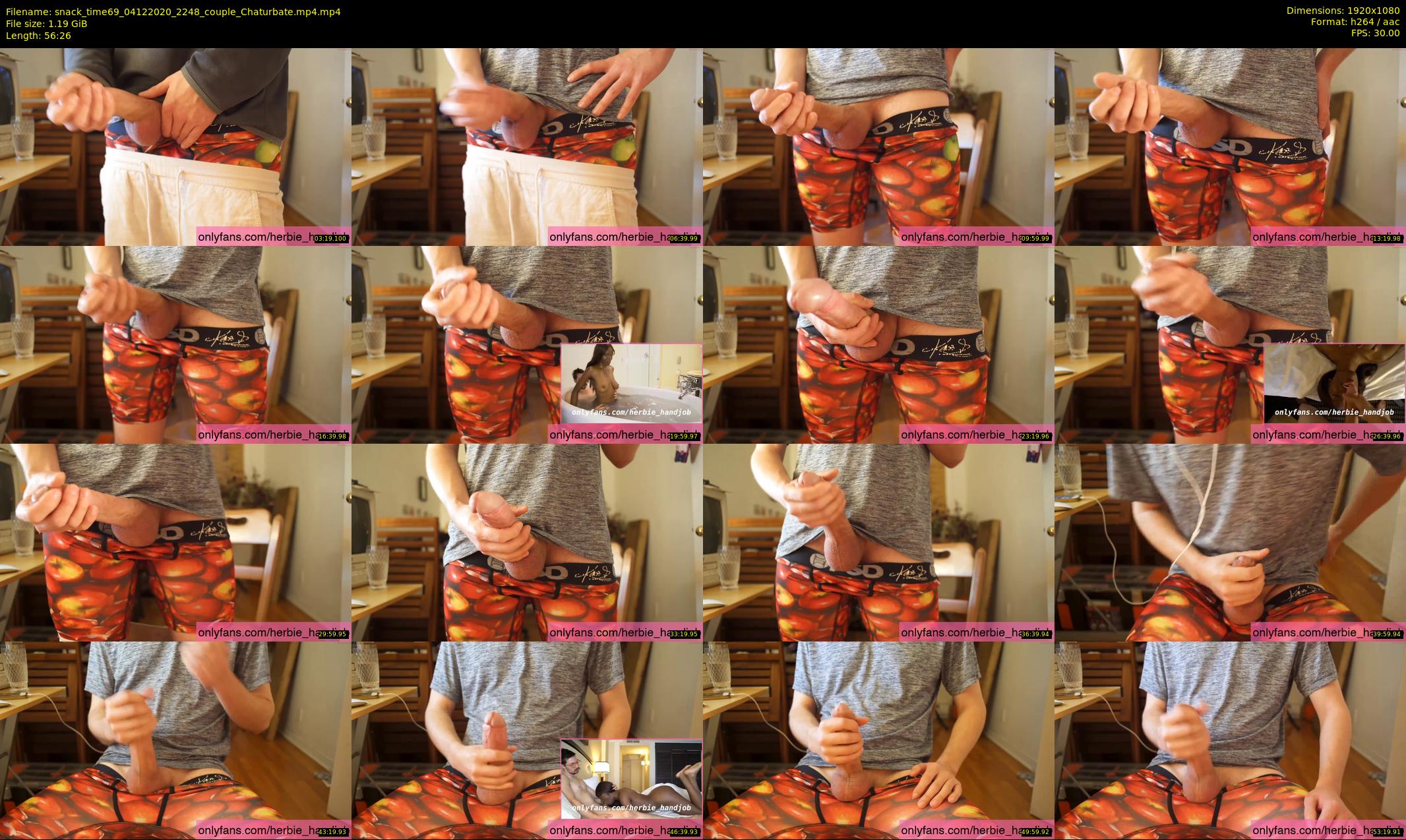 snack_time69 — 57 minute Chaturbate couple cam show recording, 1080p, Dec 4, 2020