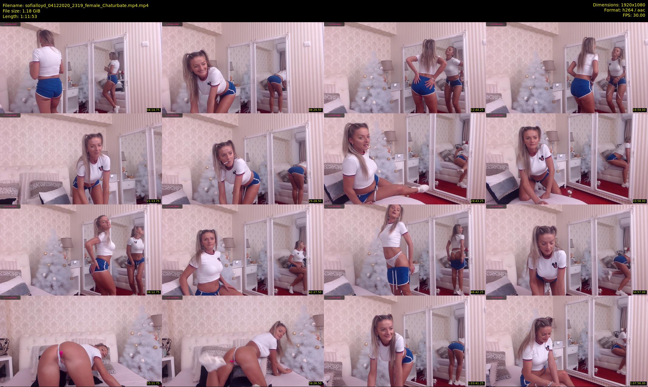 sofialloyd — 72 minute Chaturbate female cam show recording, 1080p, Dec 4, 2020