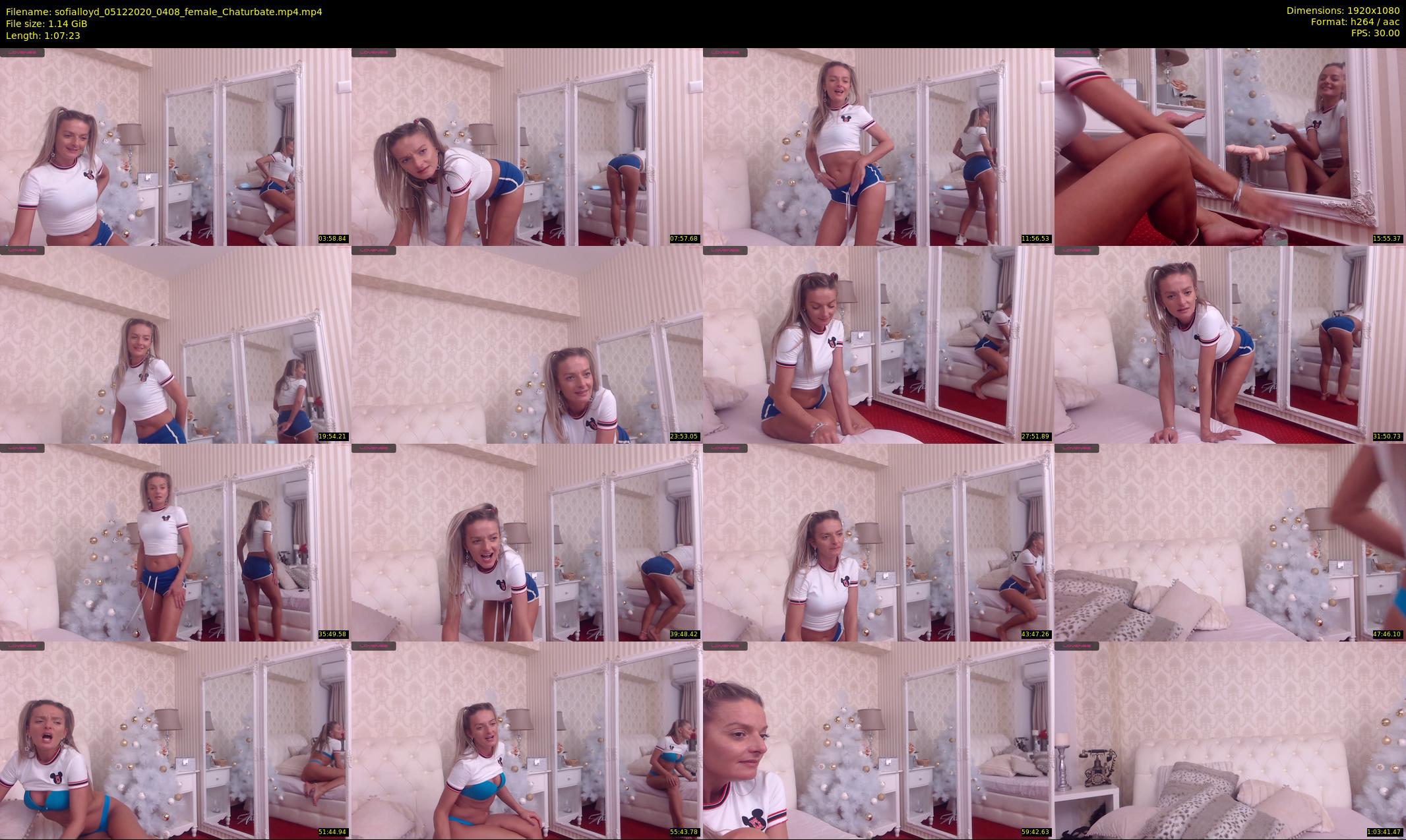 sofialloyd — 68 minute Chaturbate female cam show recording, 1080p, Dec 5, 2020