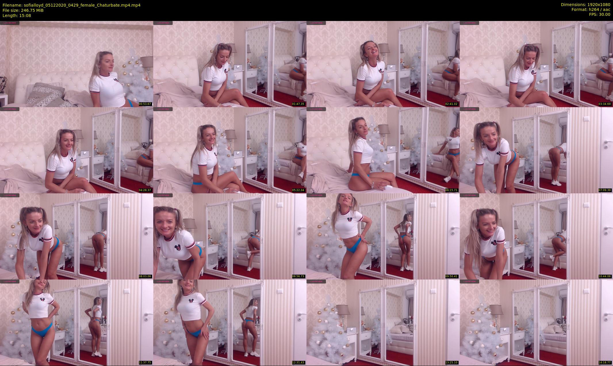 sofialloyd — 16 minute Chaturbate female cam show recording, 1080p, Dec 5, 2020