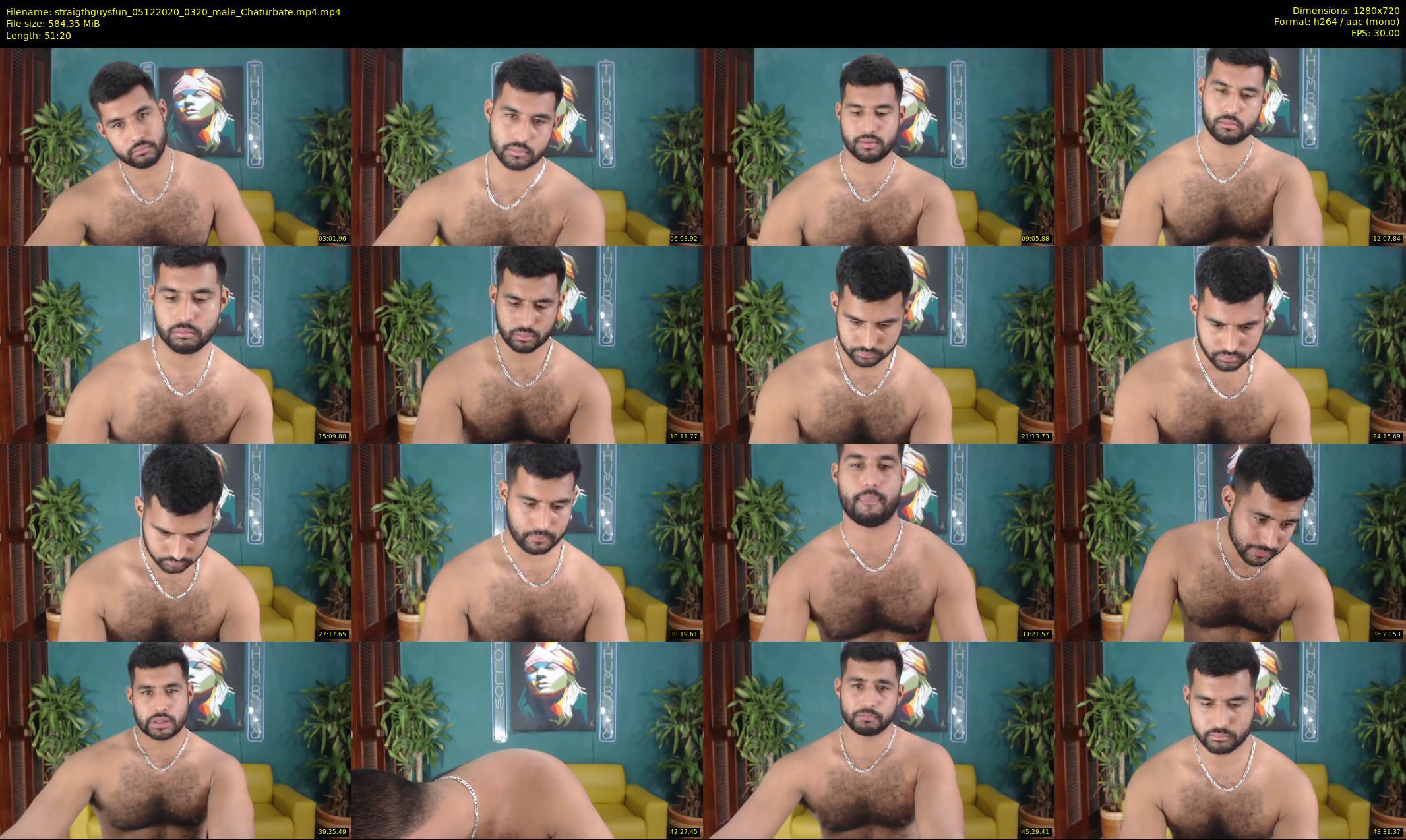straigthguysfun — 52 minute Chaturbate male cam show recording, 720p, Dec 5, 2020