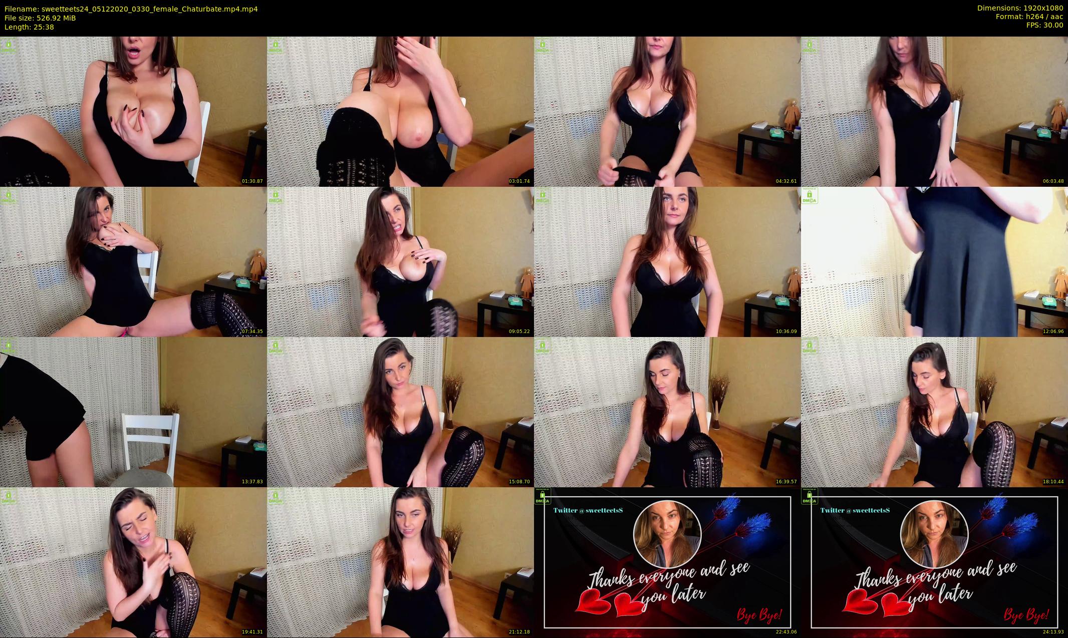 sweetteets24 — 26 minute Chaturbate female cam show recording, 1080p, Dec 5, 2020