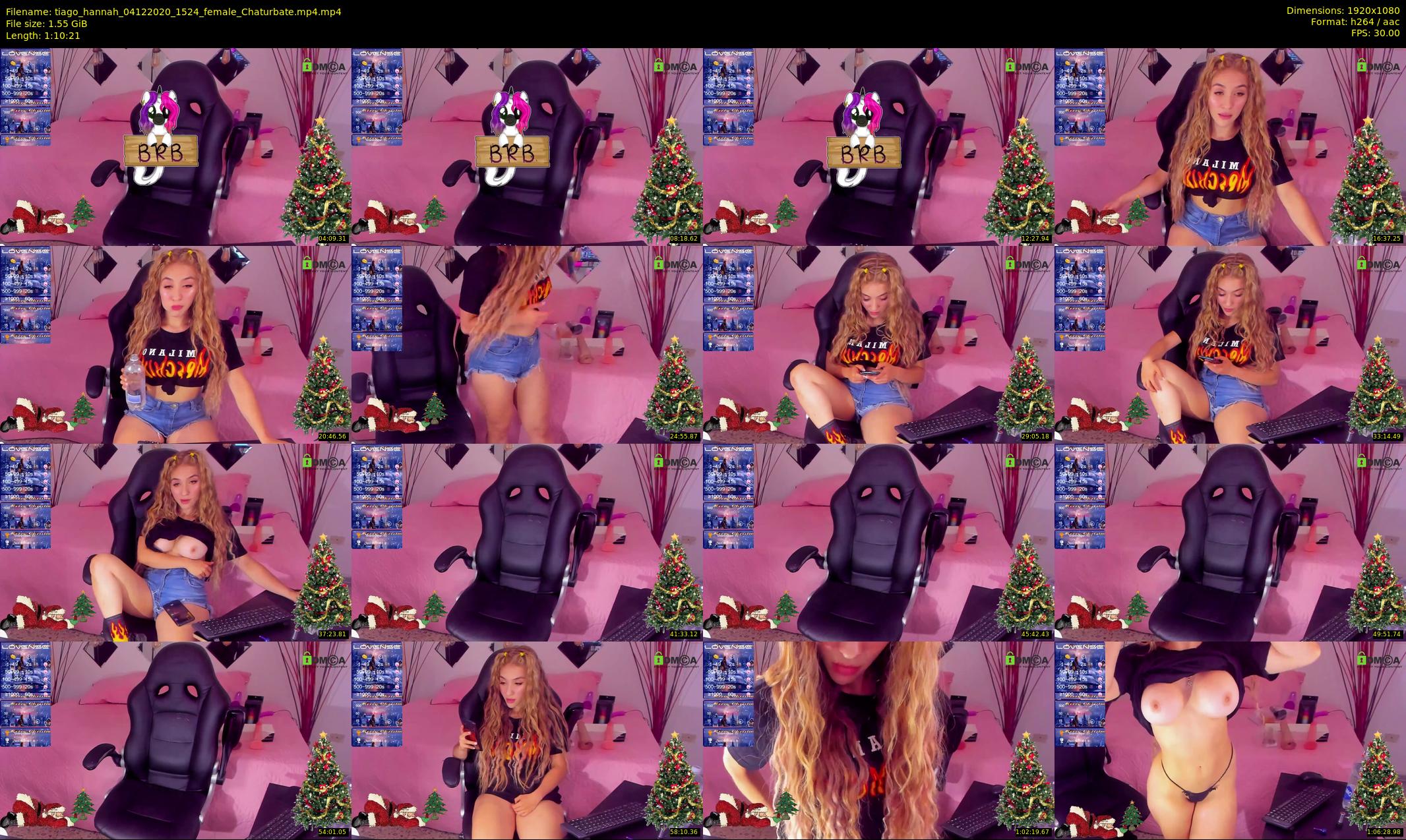 tiago_hannah — 71 minute Chaturbate couple cam show recording, 1080p, Dec 4, 2020