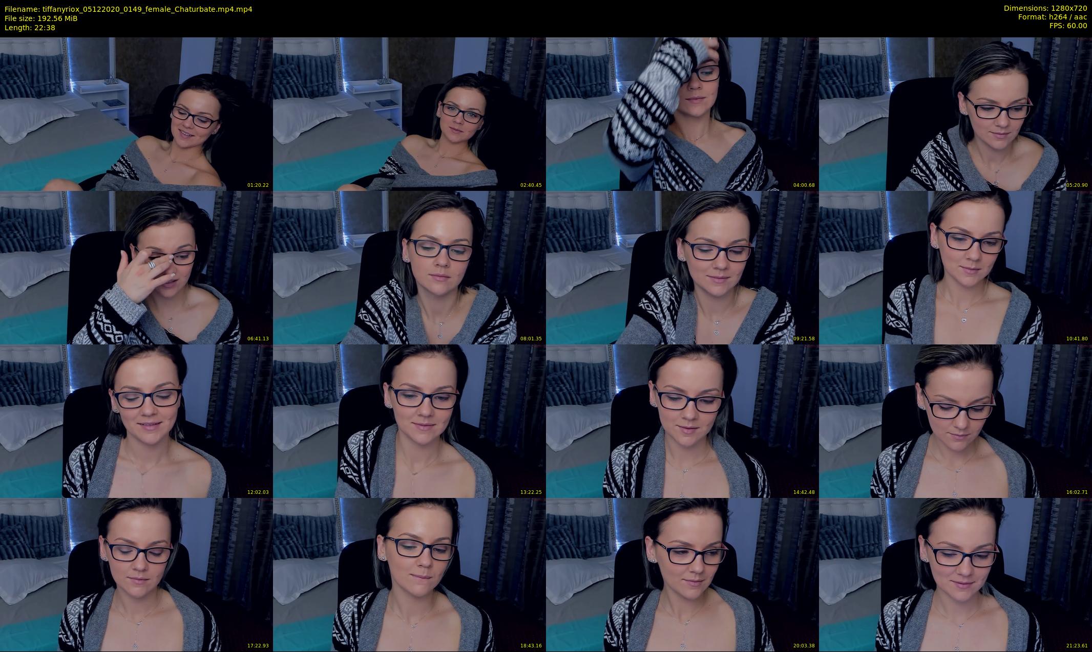 tiffanyriox — 23 minute Chaturbate female cam show recording, 720p, Dec 5, 2020