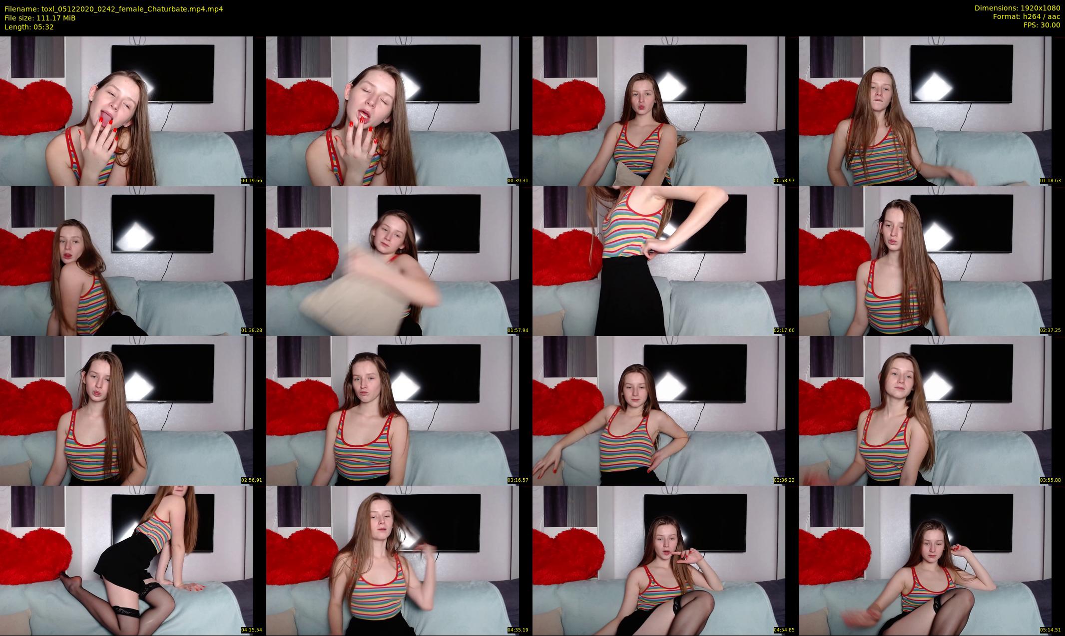 toxl — 6 minute Chaturbate female cam show recording, 1080p, Dec 5, 2020