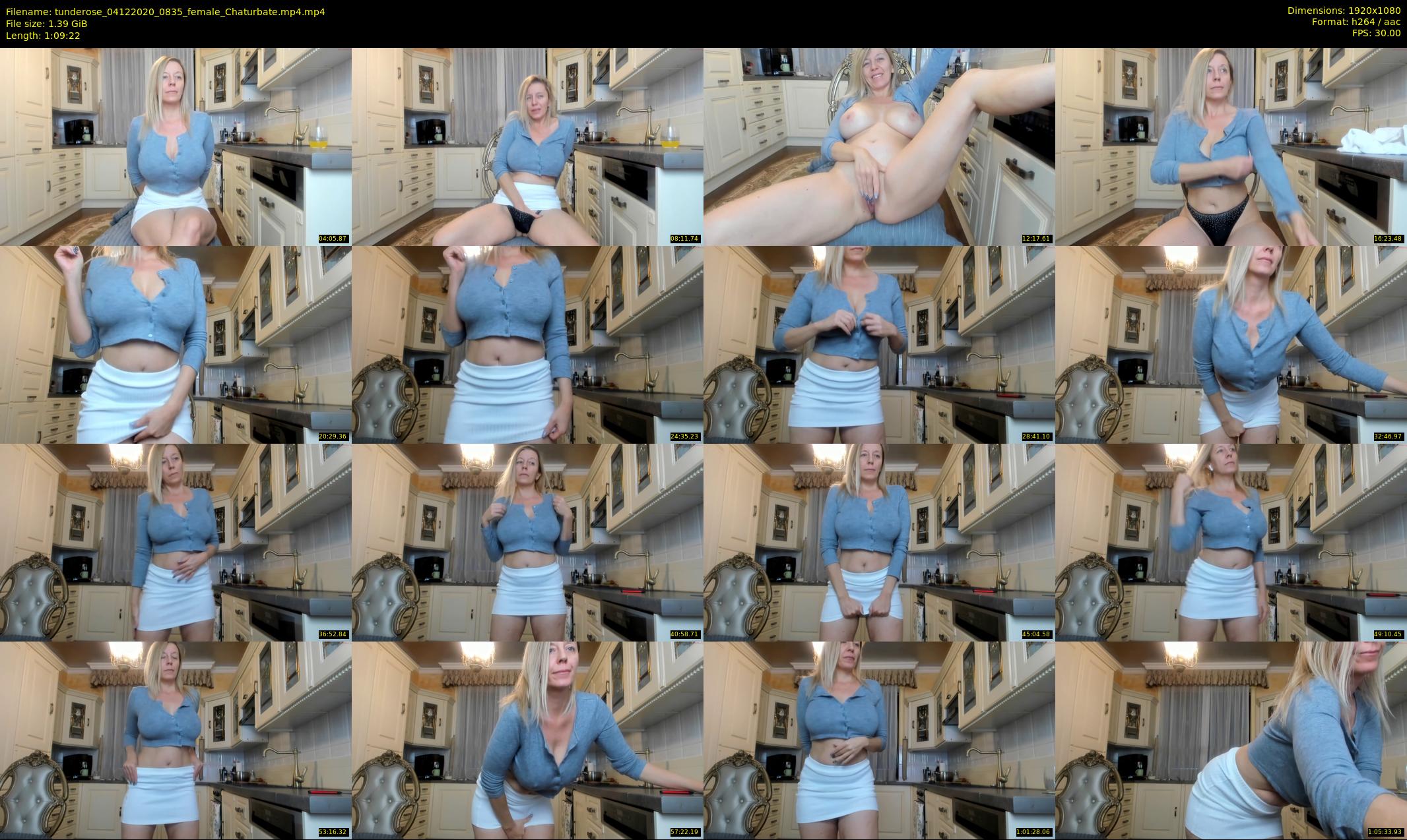 tunderose — 70 minute Chaturbate female cam show recording, 1080p, Dec 4, 2020