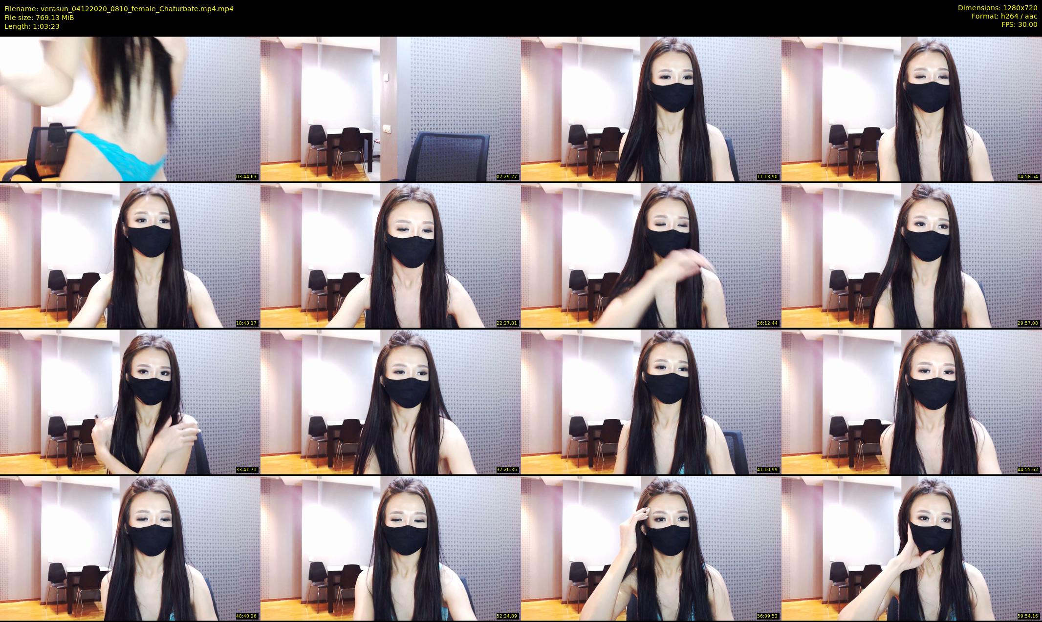 verasun — 64 minute Chaturbate female cam show recording, 720p, Dec 4, 2020