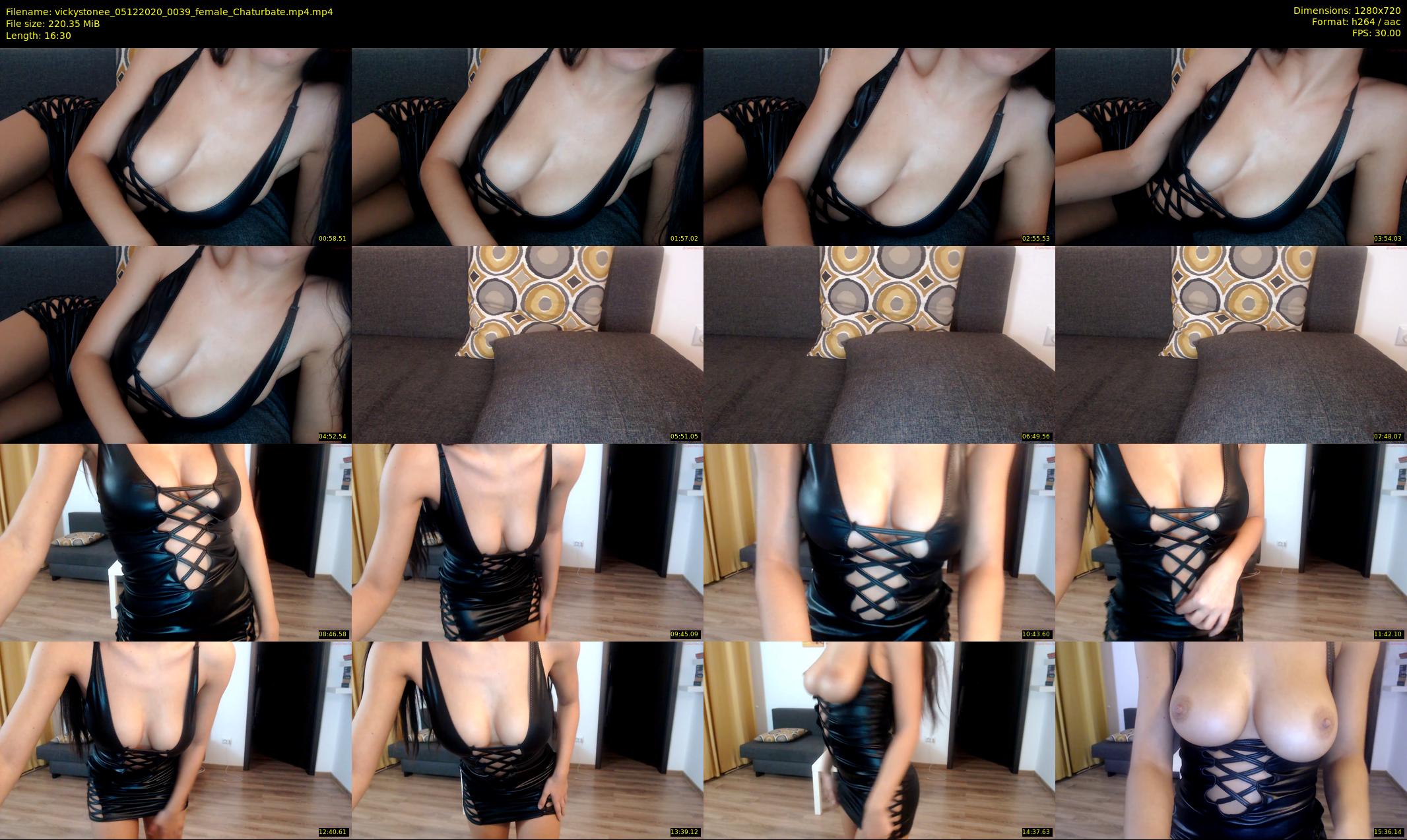 vickystonee — 17 minute Chaturbate female cam show recording, 720p, Dec 5, 2020