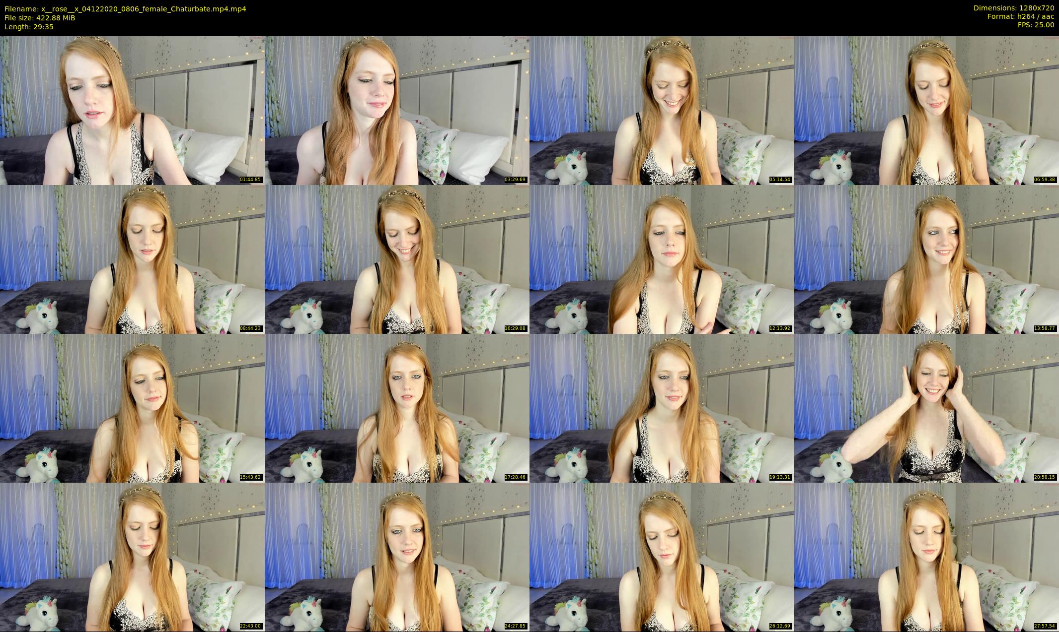 x__rose__x — 30 minute Chaturbate female cam show recording, 720p, Dec 4, 2020