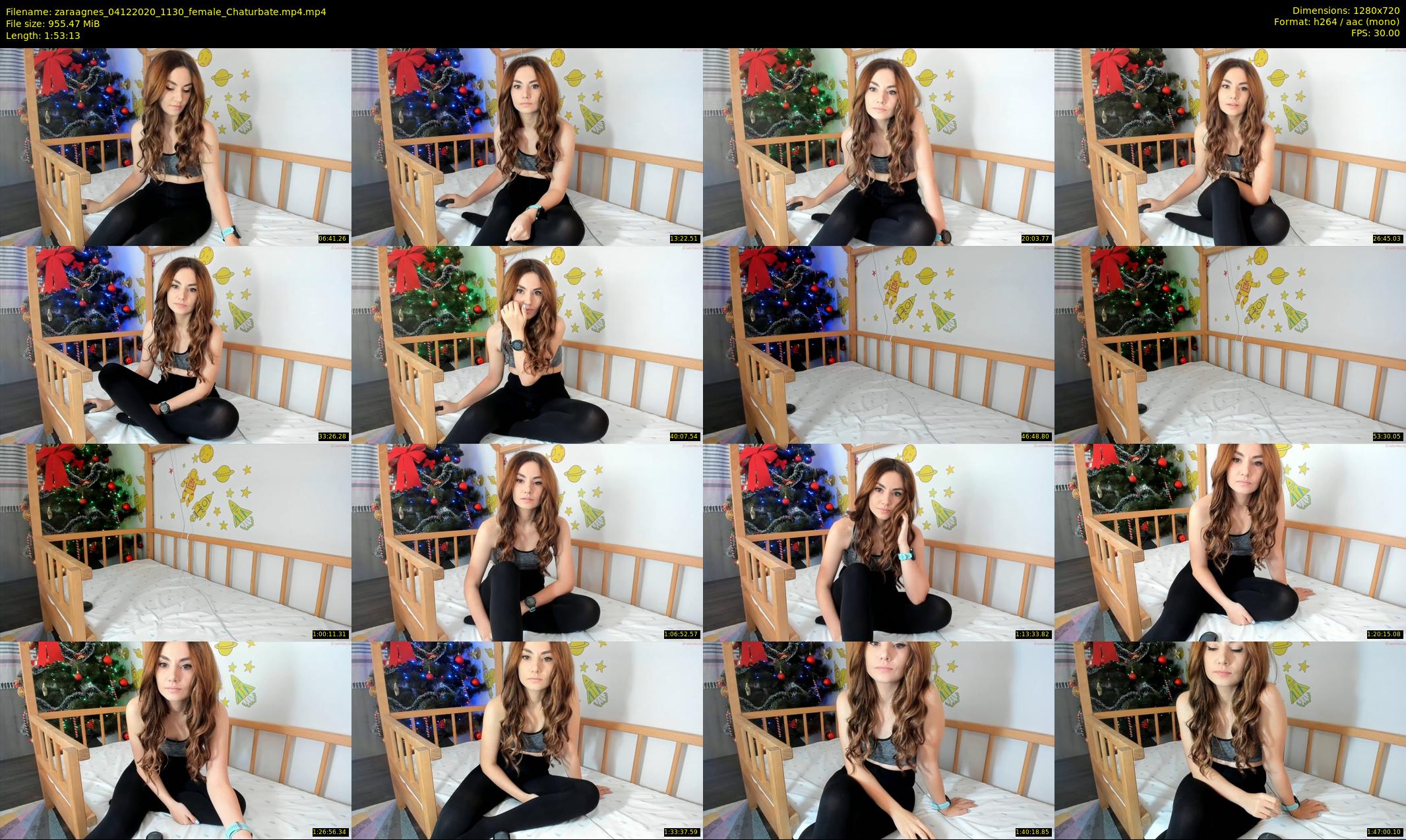 zaraagnes — 114 minute Chaturbate female cam show recording, 720p, Dec 4, 2020