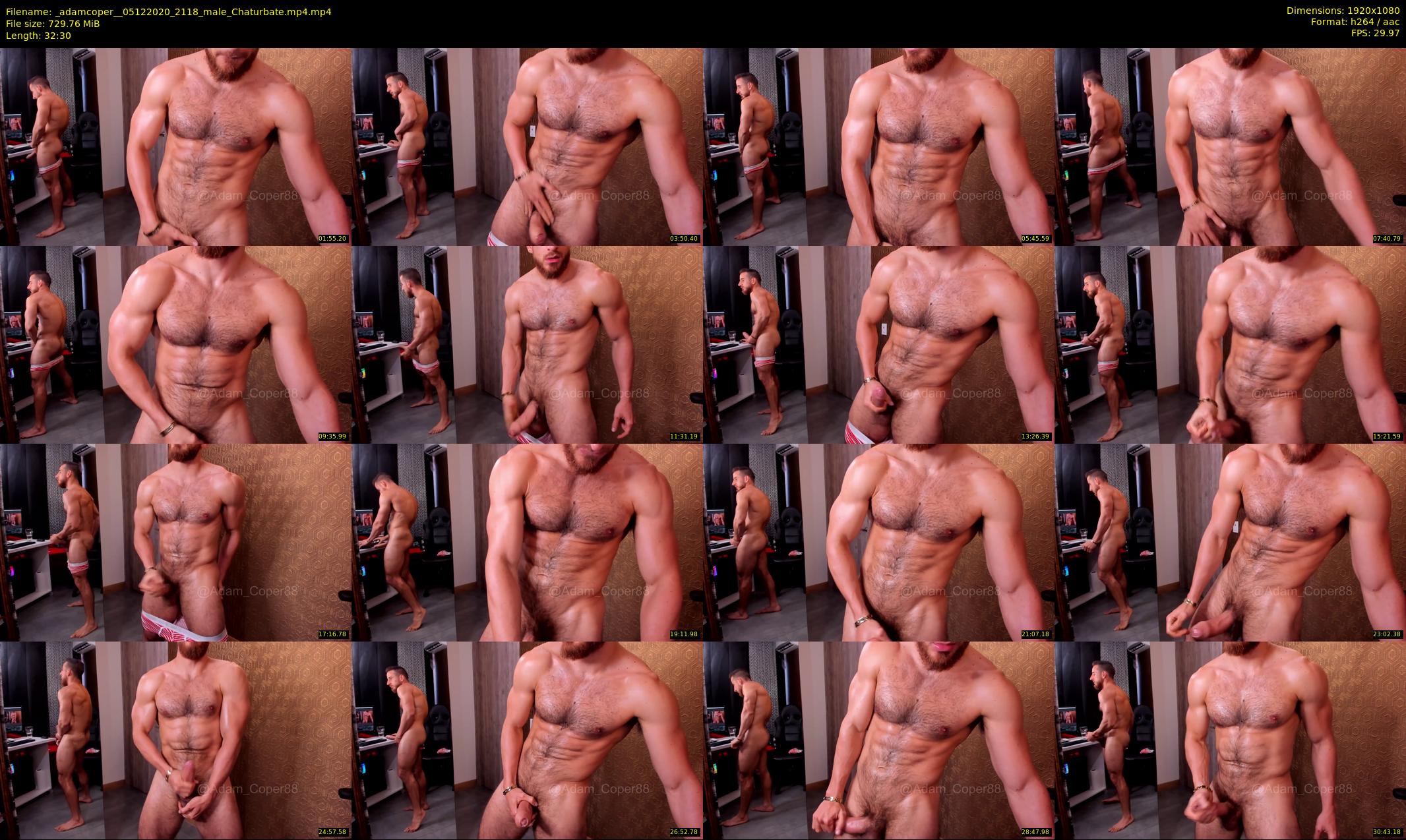 _adamcoper_ — 33 minute Chaturbate male cam show recording, 1080p, Dec 5, 2020
