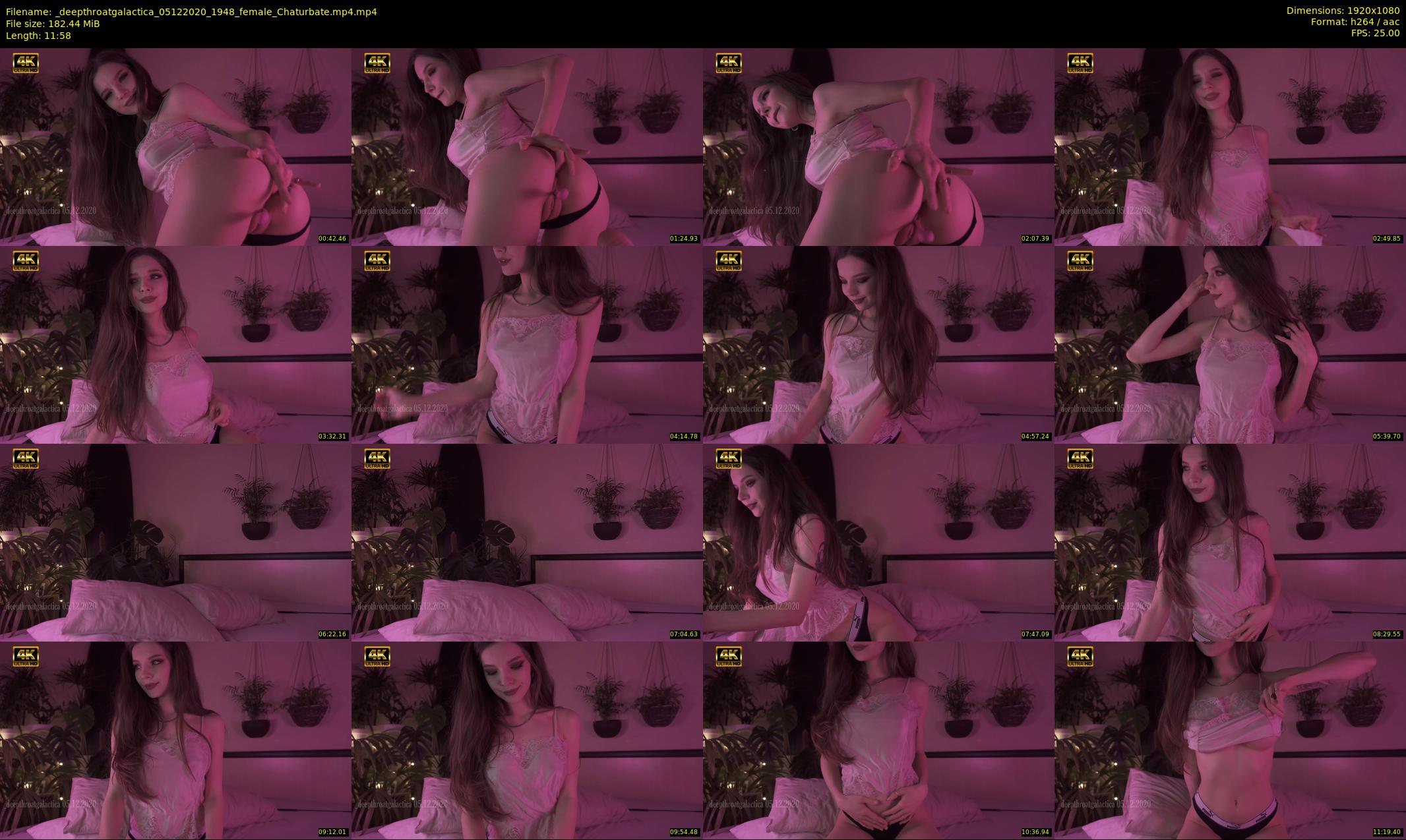 _deepthroatgalactica — 12 minute Chaturbate couple cam show recording, 1080p, Dec 5, 2020