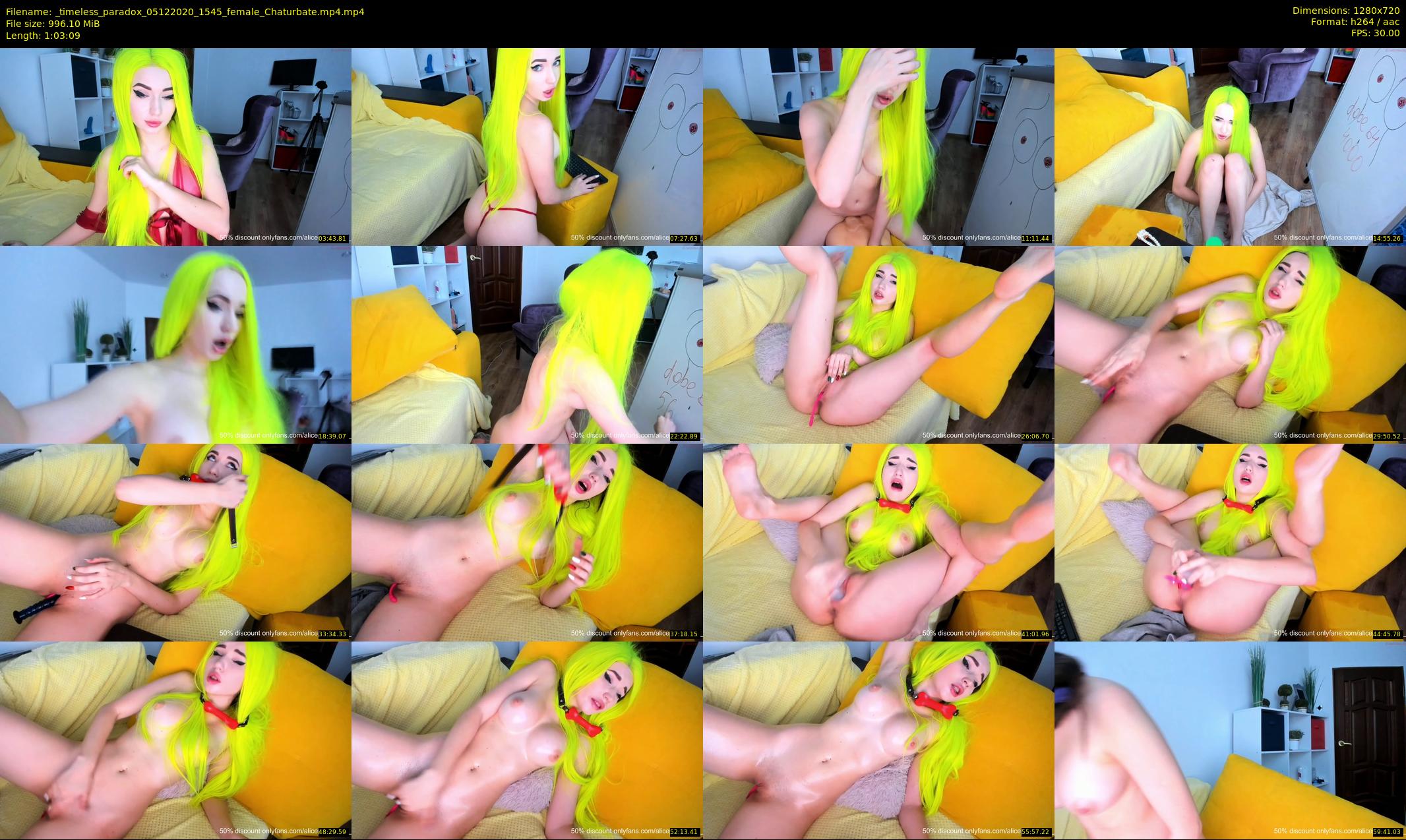 _timeless_paradox — 64 minute Chaturbate female cam show recording, 720p, Dec 5, 2020