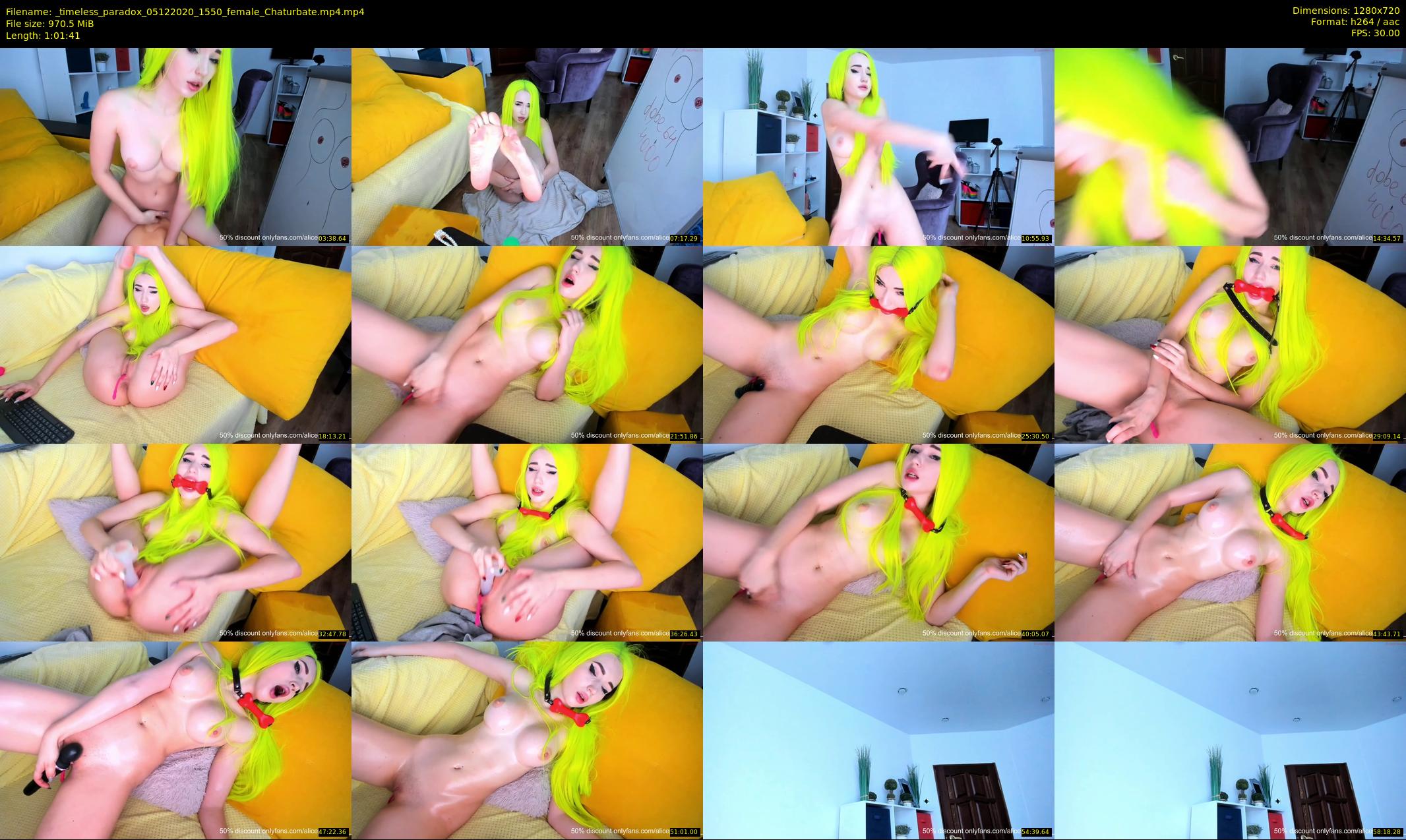 _timeless_paradox — 62 minute Chaturbate female cam show recording, 720p, Dec 5, 2020