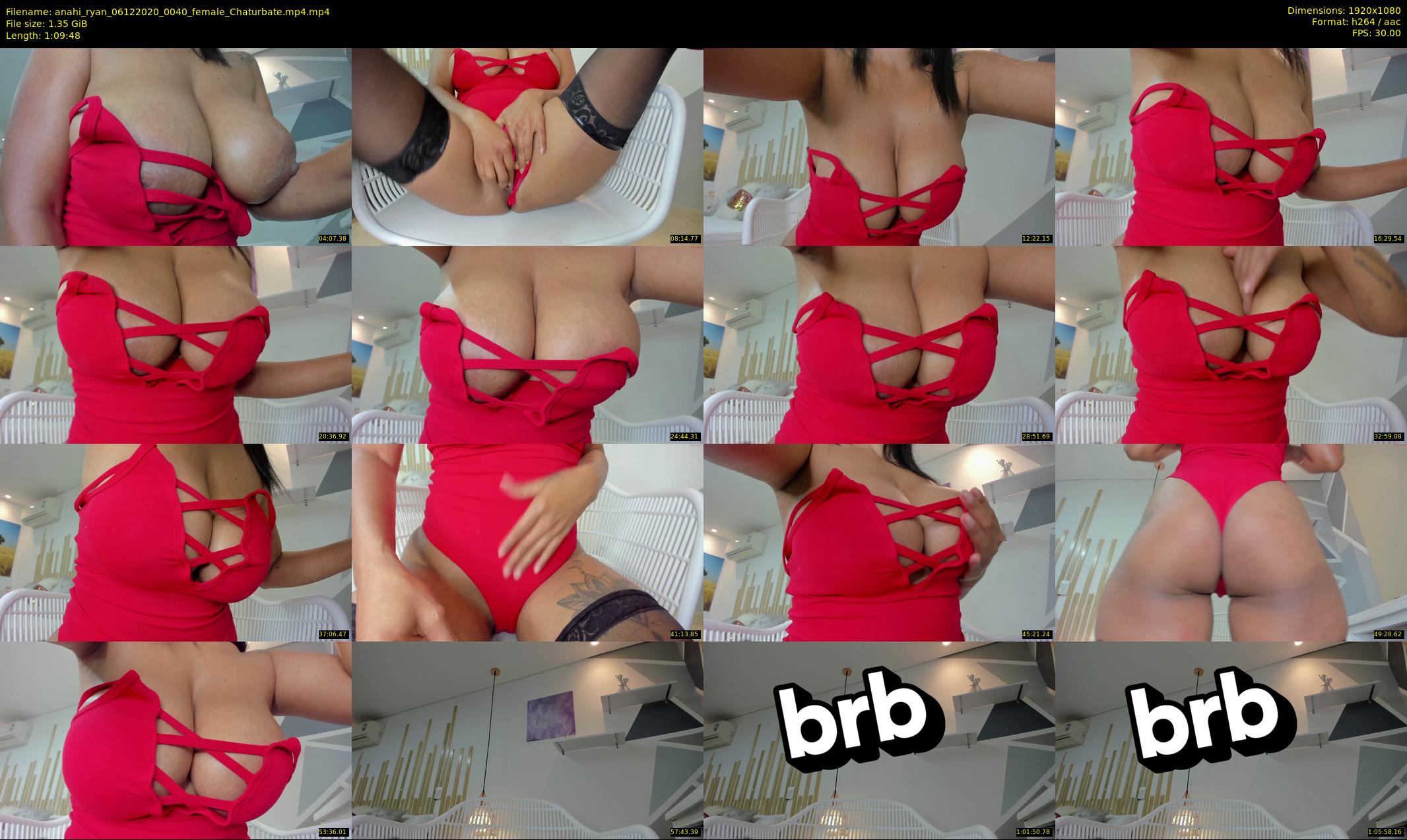 anahi_ryan — 70 minute Chaturbate female cam show recording, 1080p, Dec 6, 2020