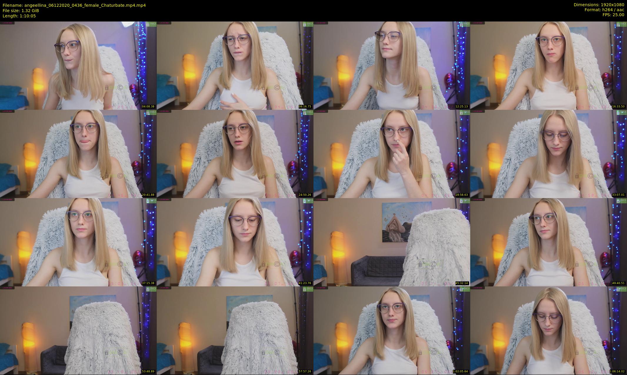 angeellina — 71 minute Chaturbate female cam show recording, 1080p, Dec 6, 2020