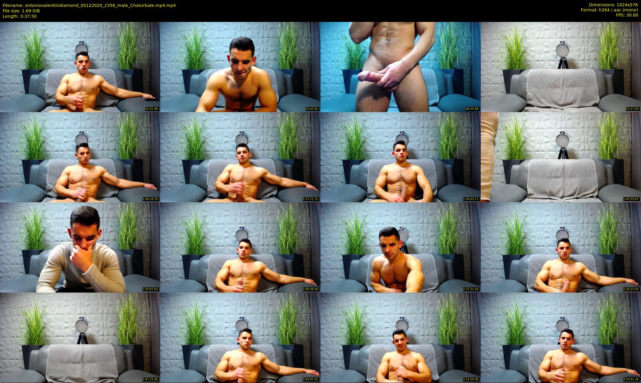 antoniovalentinidiamond — 218 minute Chaturbate male cam show recording, 480p, Dec 5, 2020