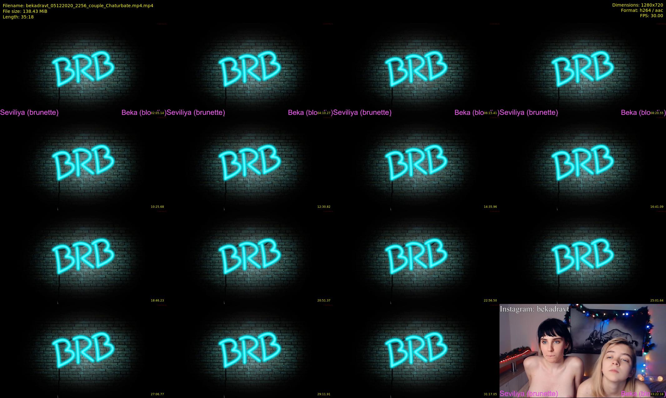 bekadravt — 36 minute Chaturbate couple cam show recording, 720p, Dec 5, 2020