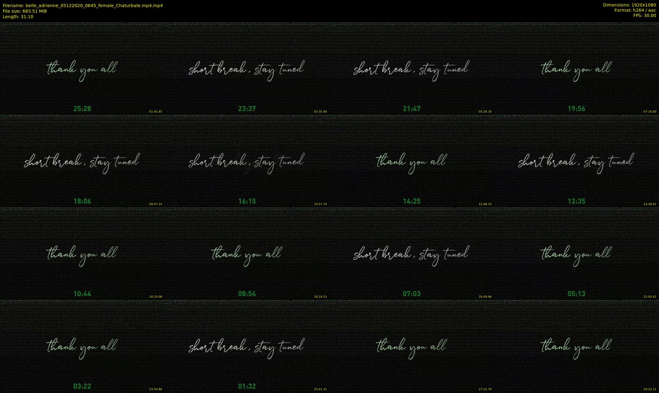 belle_adrienne — 32 minute Chaturbate couple cam show recording, 1080p, Dec 5, 2020