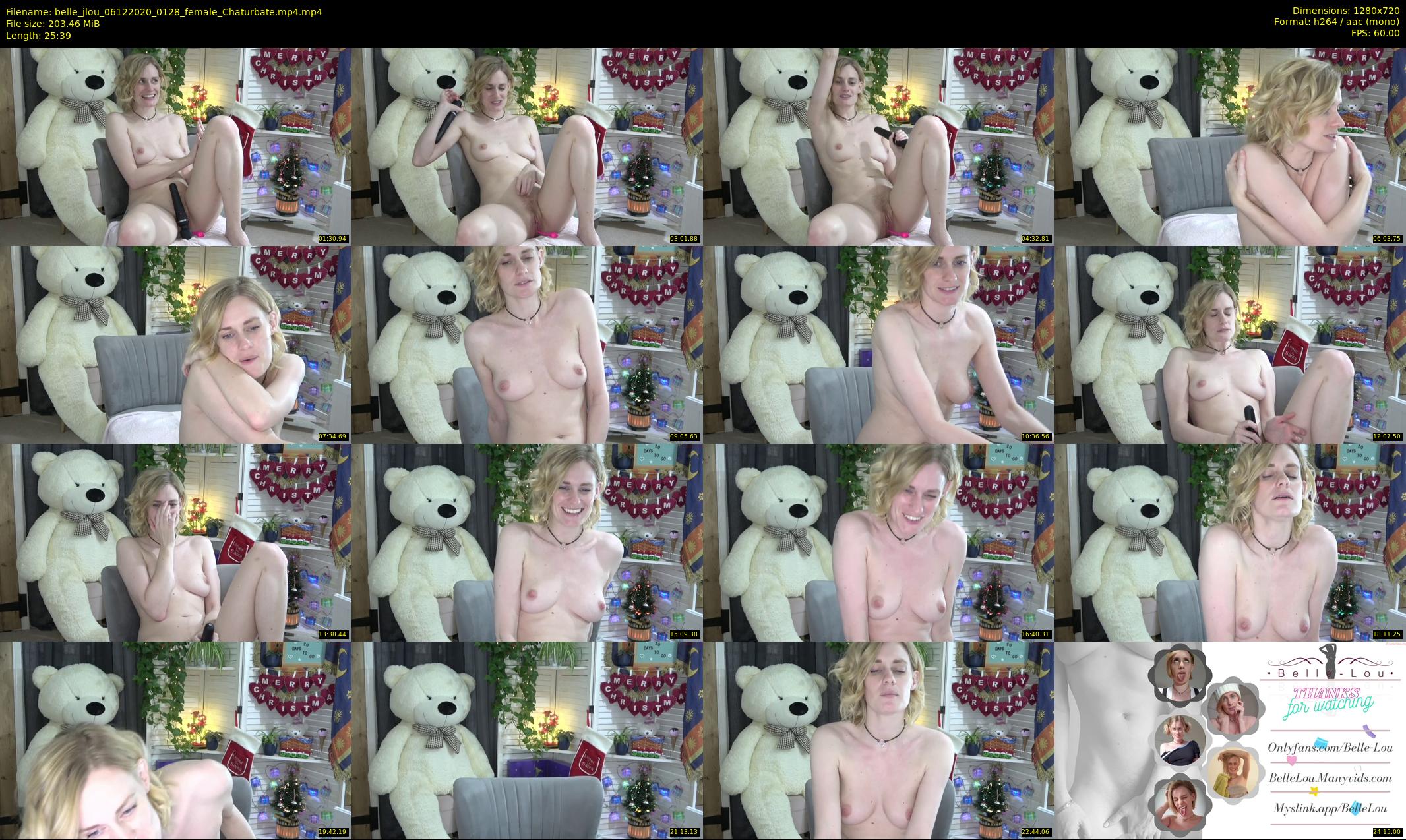 belle_jlou — 26 minute Chaturbate female cam show recording, 720p, Dec 6, 2020