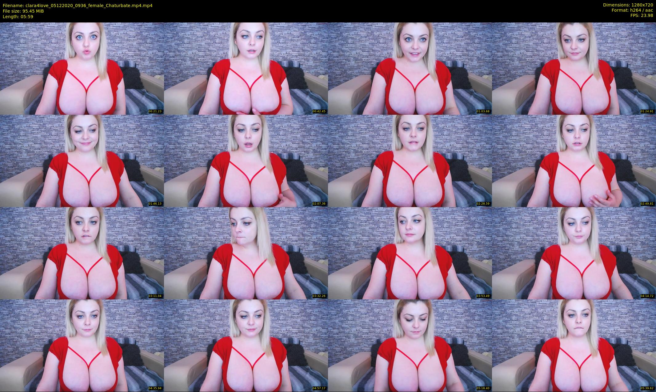 clara4love — 6 minute Chaturbate female cam show recording, 720p, Dec 5, 2020