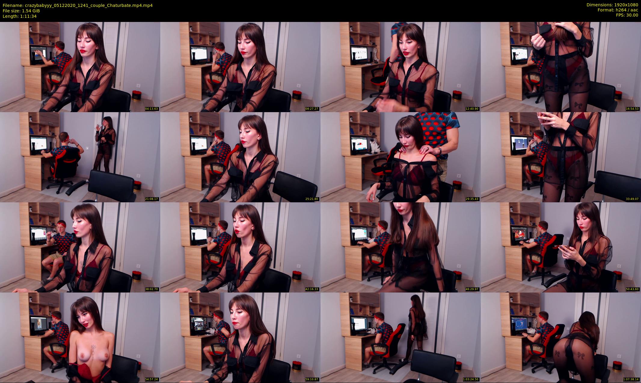crazybabyyy — 72 minute Chaturbate couple cam show recording, 1080p, Dec 5, 2020