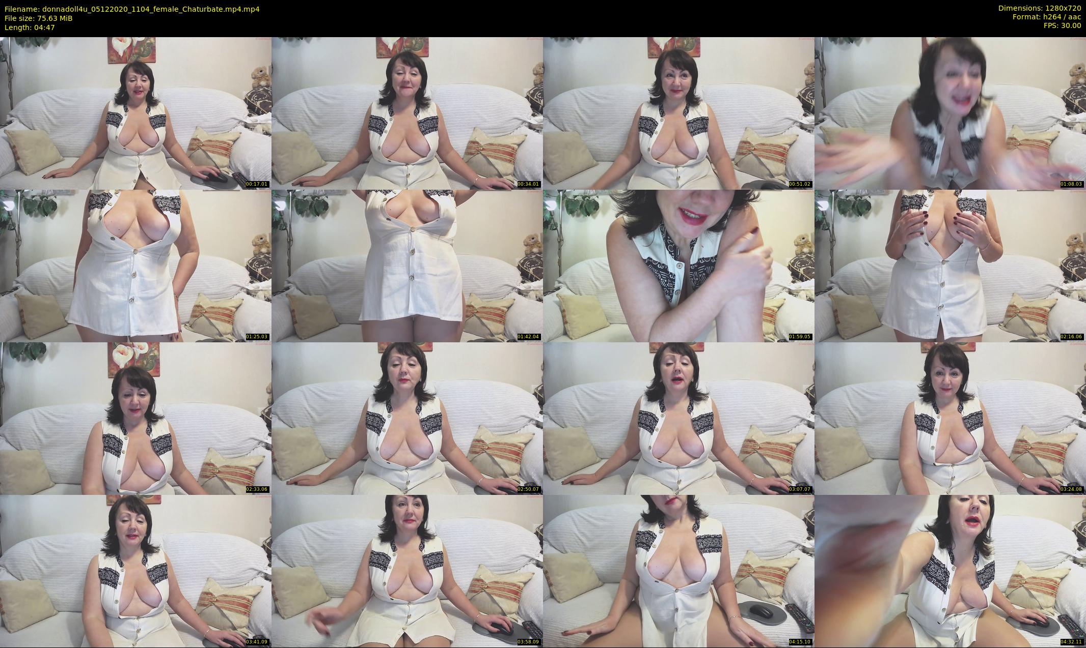 donnadoll4u — 5 minute Chaturbate female cam show recording, 720p, Dec 5, 2020