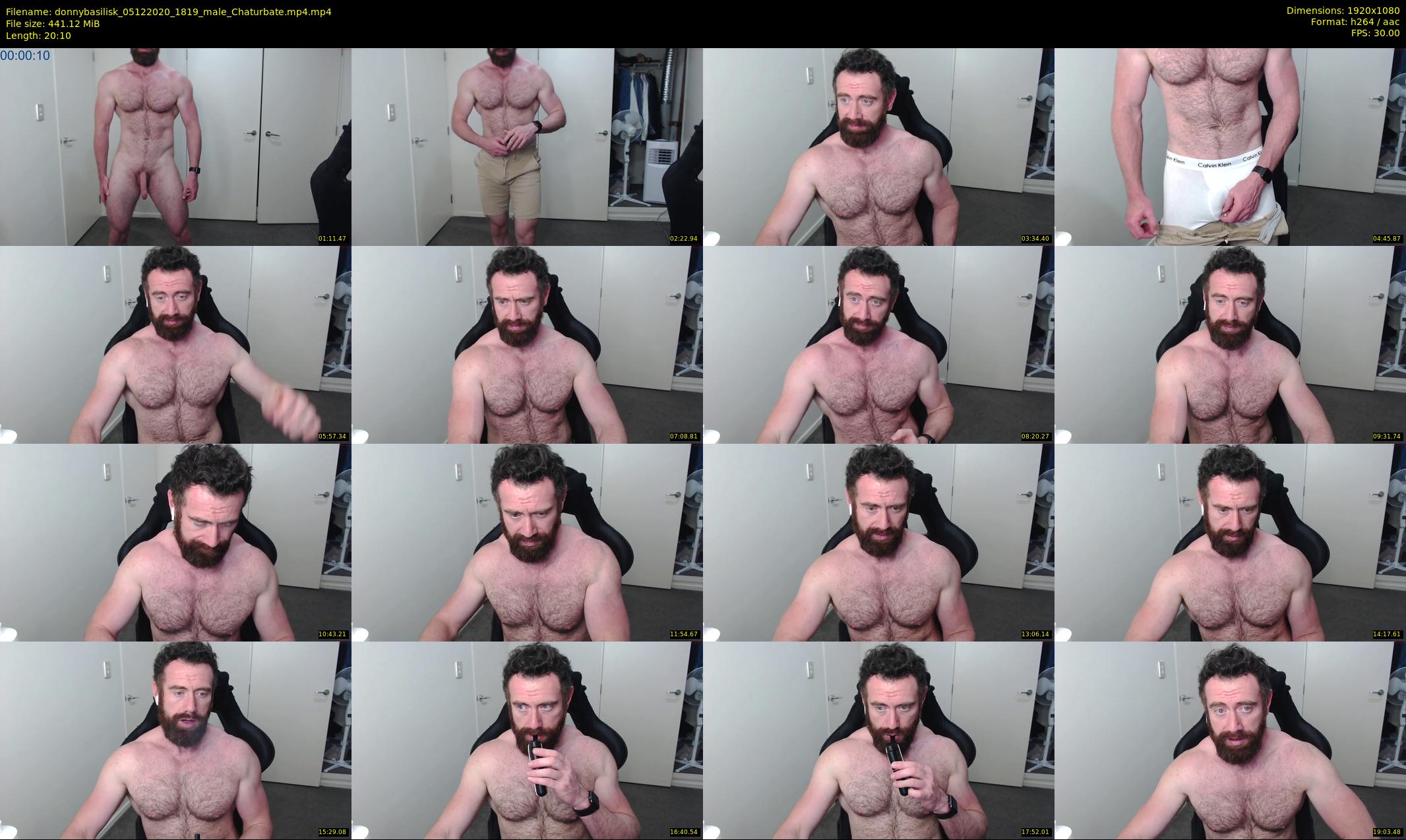 donnybasilisk — 21 minute Chaturbate male cam show recording, 1080p, Dec 5, 2020