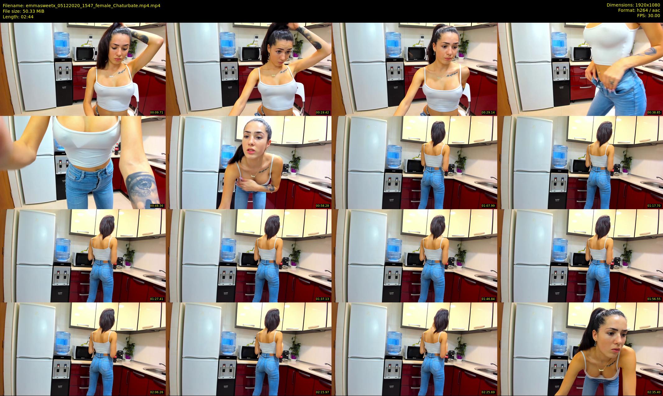 emmasweetx — 3 minute Chaturbate couple cam show recording, 1080p, Dec 5, 2020
