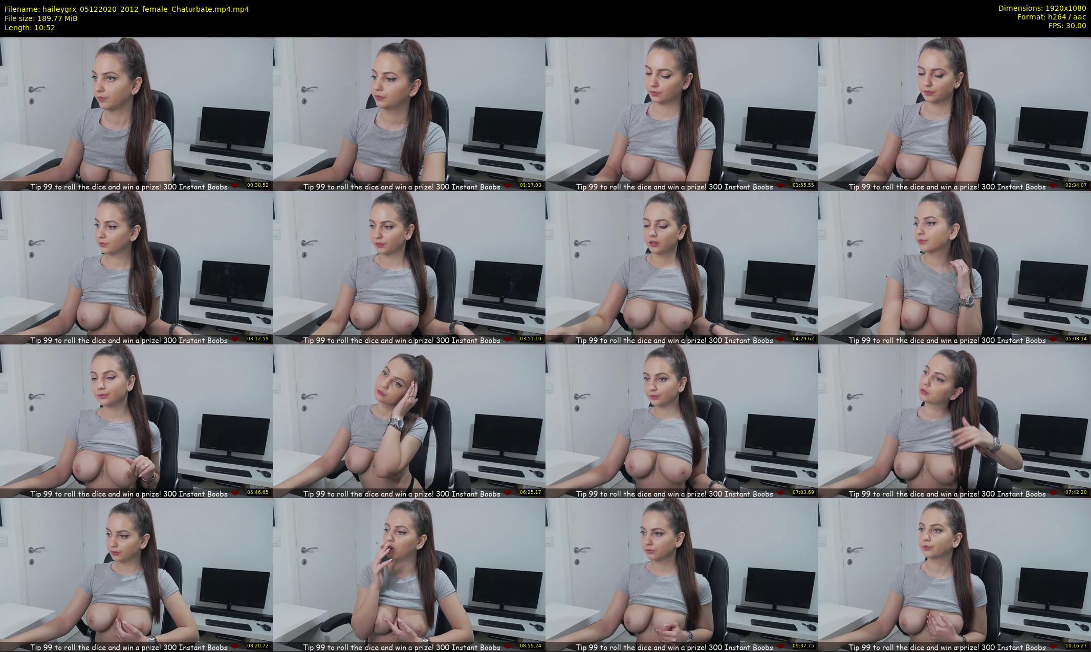 haileygrx — 11 minute Chaturbate female cam show recording, 1080p, Dec 5, 2020