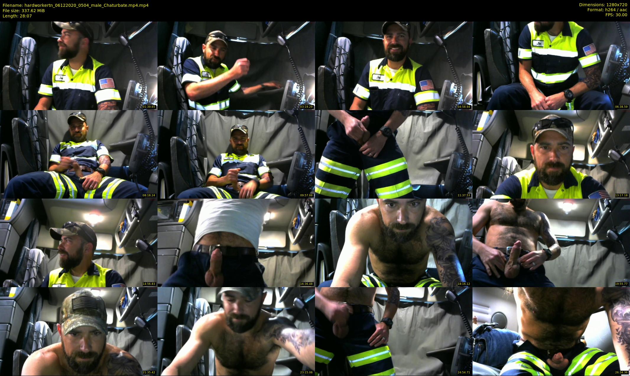 hardworkertn — 29 minute Chaturbate male cam show recording, 720p, Dec 6, 2020