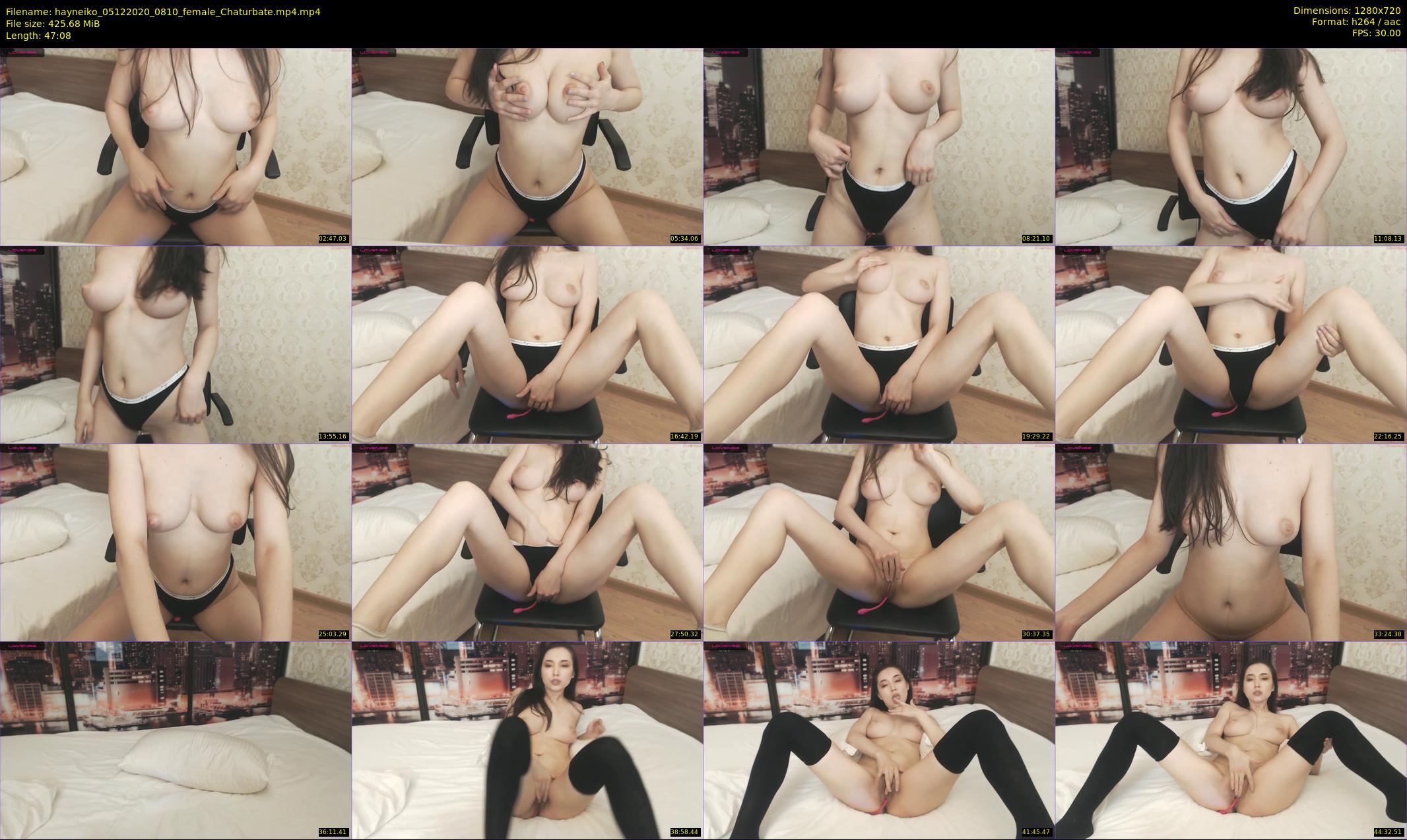 hayneiko — 48 minute Chaturbate female cam show recording, 720p, Dec 5, 2020