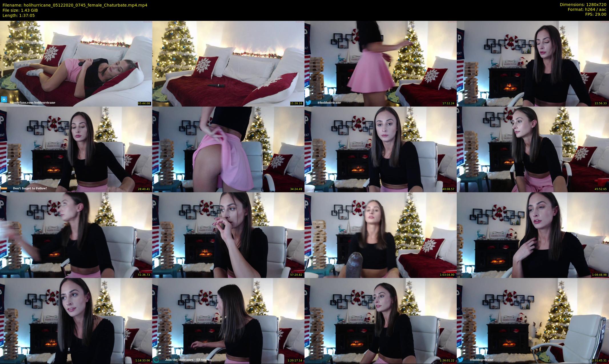 holihurricane — 98 minute Chaturbate female cam show recording, 720p, Dec 5, 2020