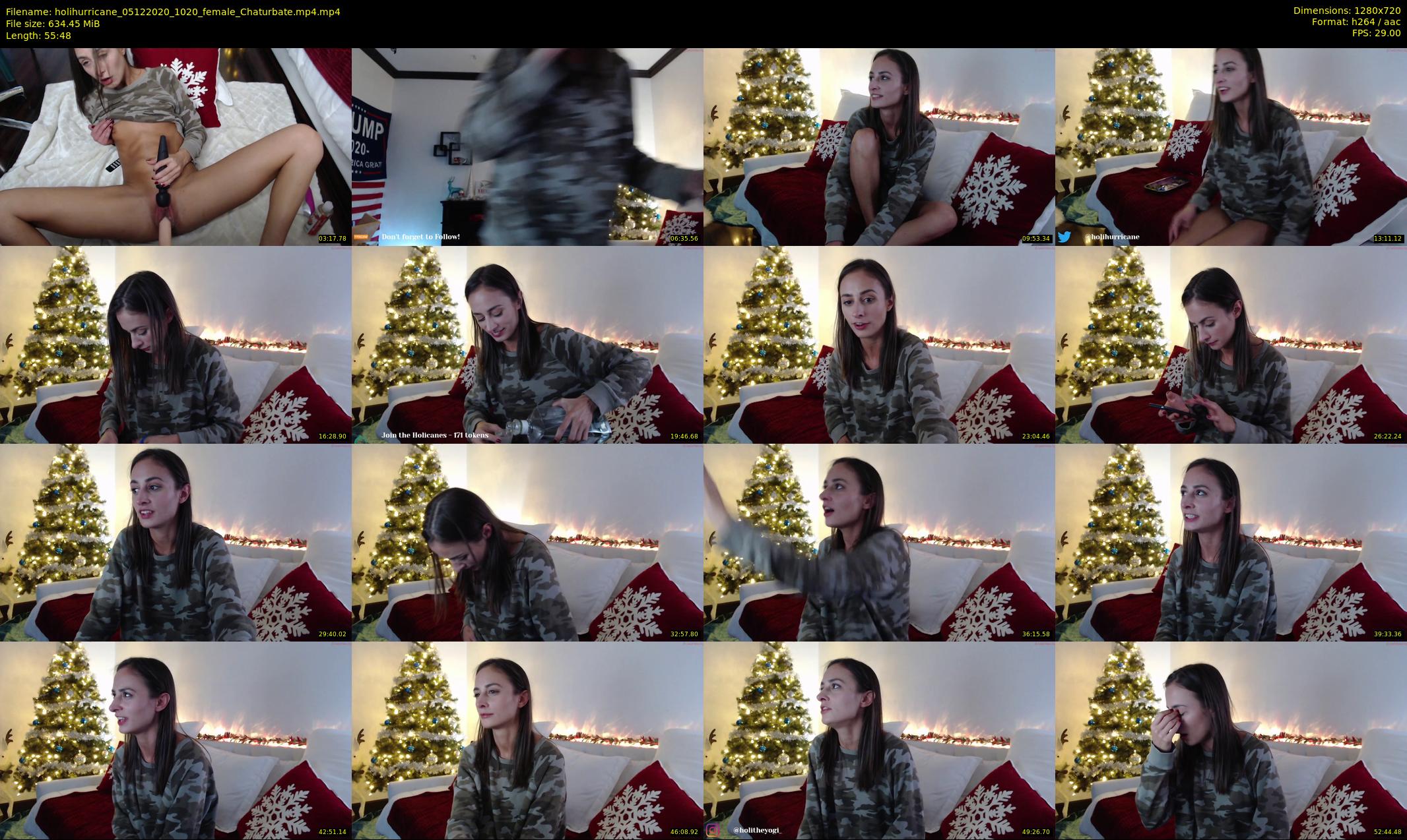 holihurricane — 56 minute Chaturbate female cam show recording, 720p, Dec 5, 2020