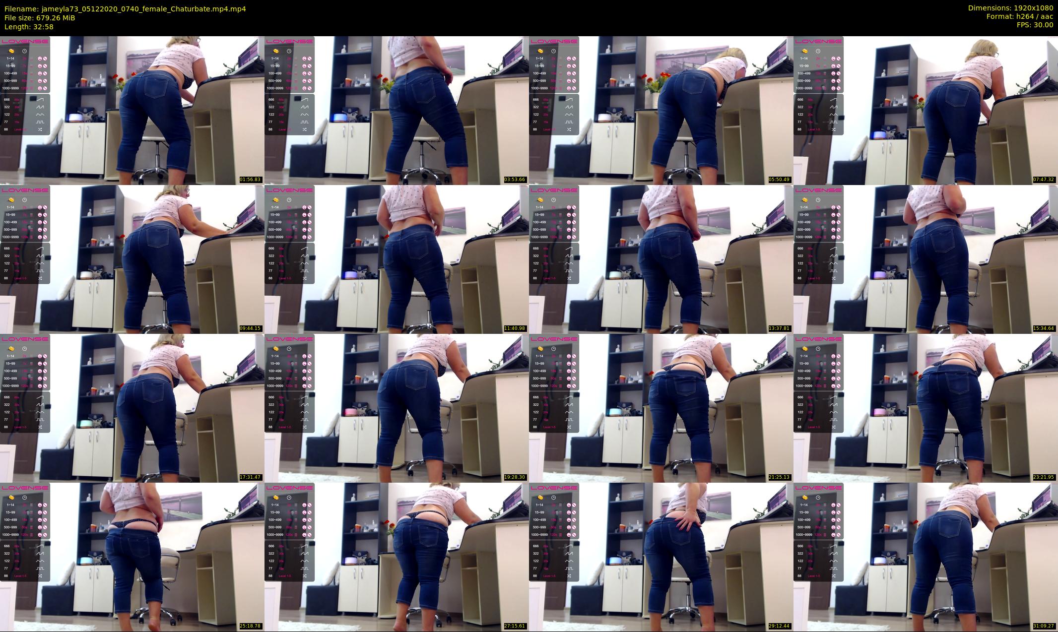 jameyla73 — 33 minute Chaturbate female cam show recording, 1080p, Dec 5, 2020