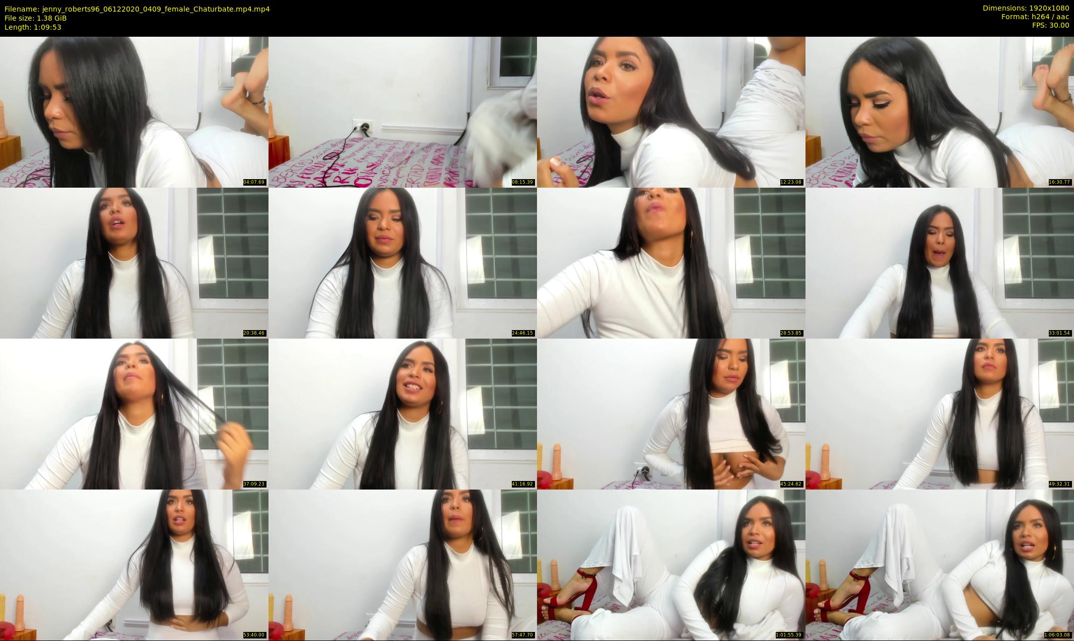 jenny_roberts96 — 70 minute Chaturbate female cam show recording, 1080p, Dec 6, 2020