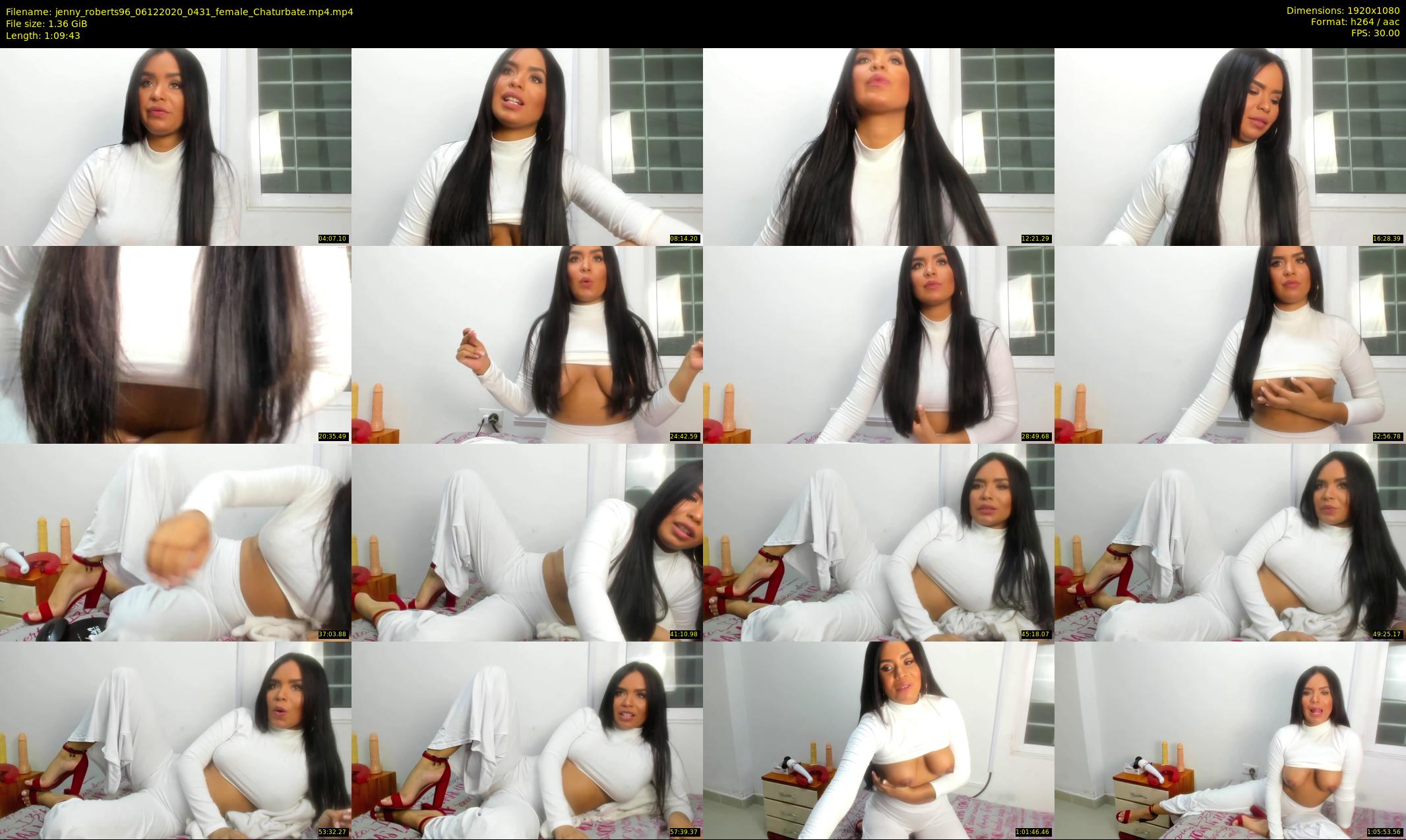 jenny_roberts96 — 70 minute Chaturbate female cam show recording, 1080p, Dec 6, 2020