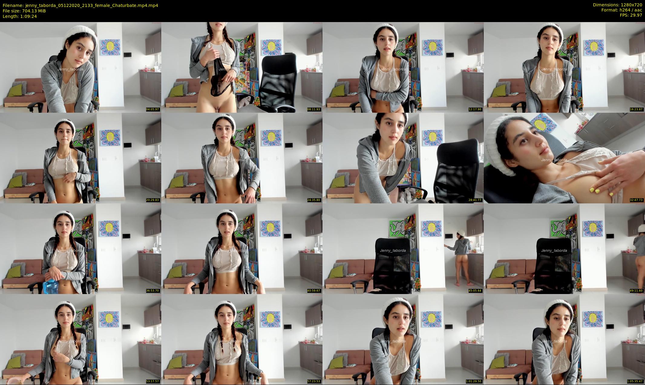 jenny_taborda — 70 minute Chaturbate female cam show recording, 720p, Dec 5, 2020