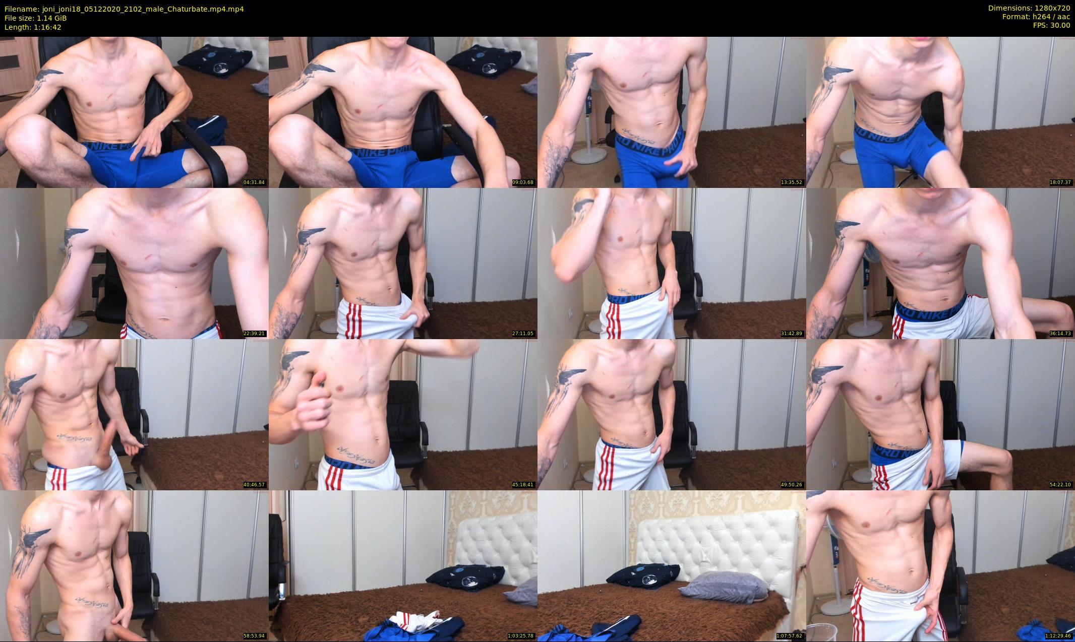 joni_joni18 — 77 minute Chaturbate male cam show recording, 720p, Dec 5, 2020