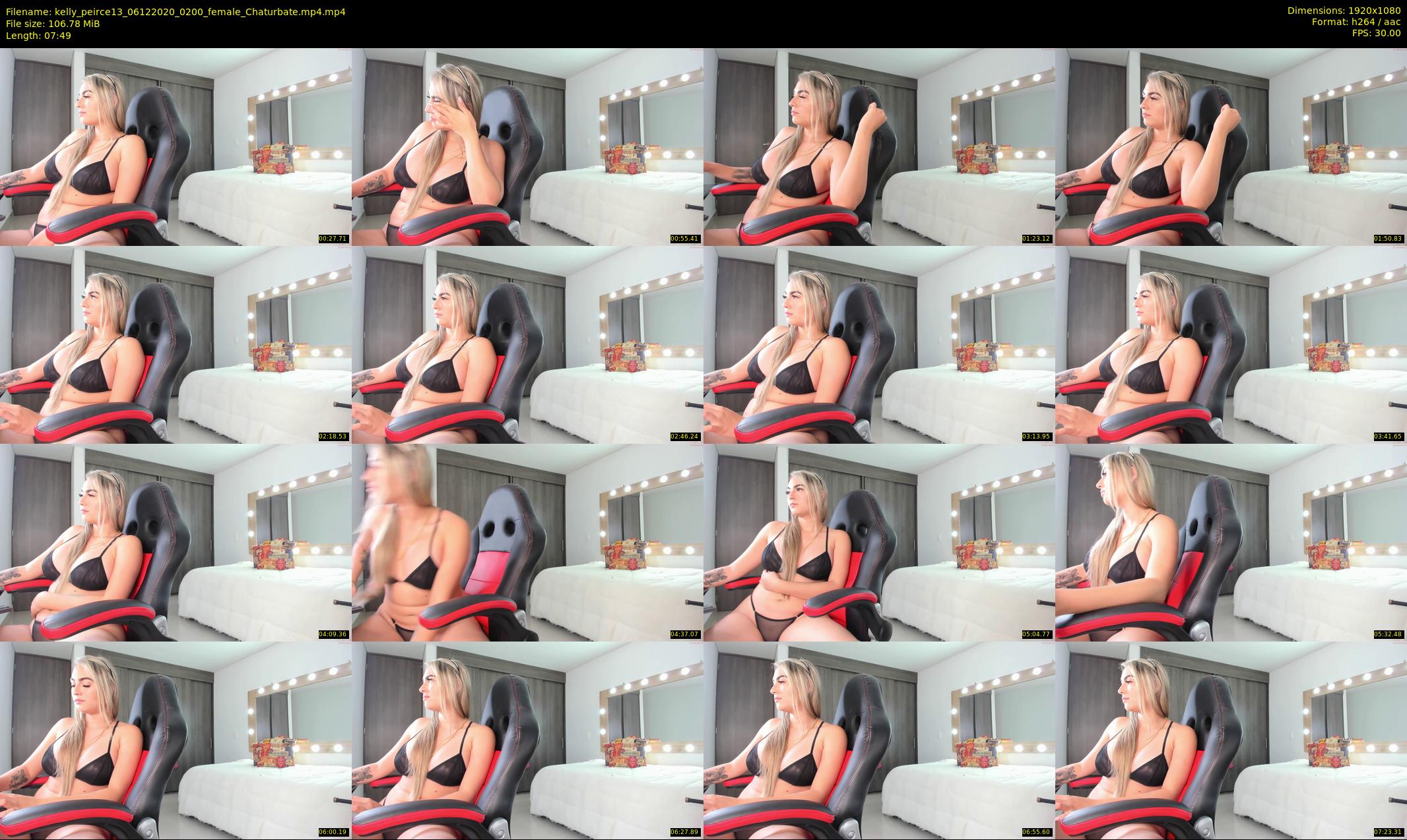 kelly_peirce13 — 8 minute Chaturbate female cam show recording, 1080p, Dec 6, 2020