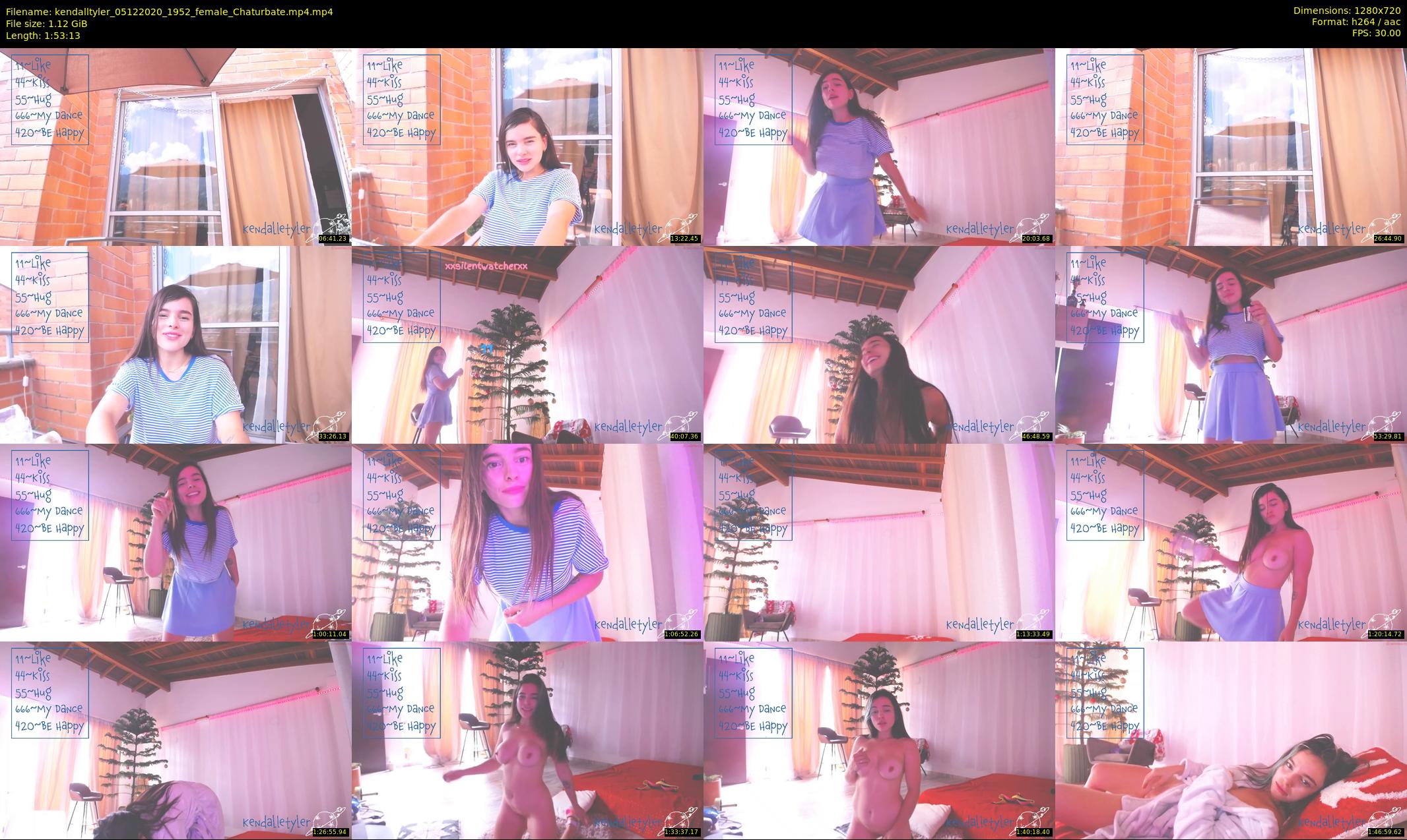 kendalltyler — 114 minute Chaturbate female cam show recording, 720p, Dec 5, 2020