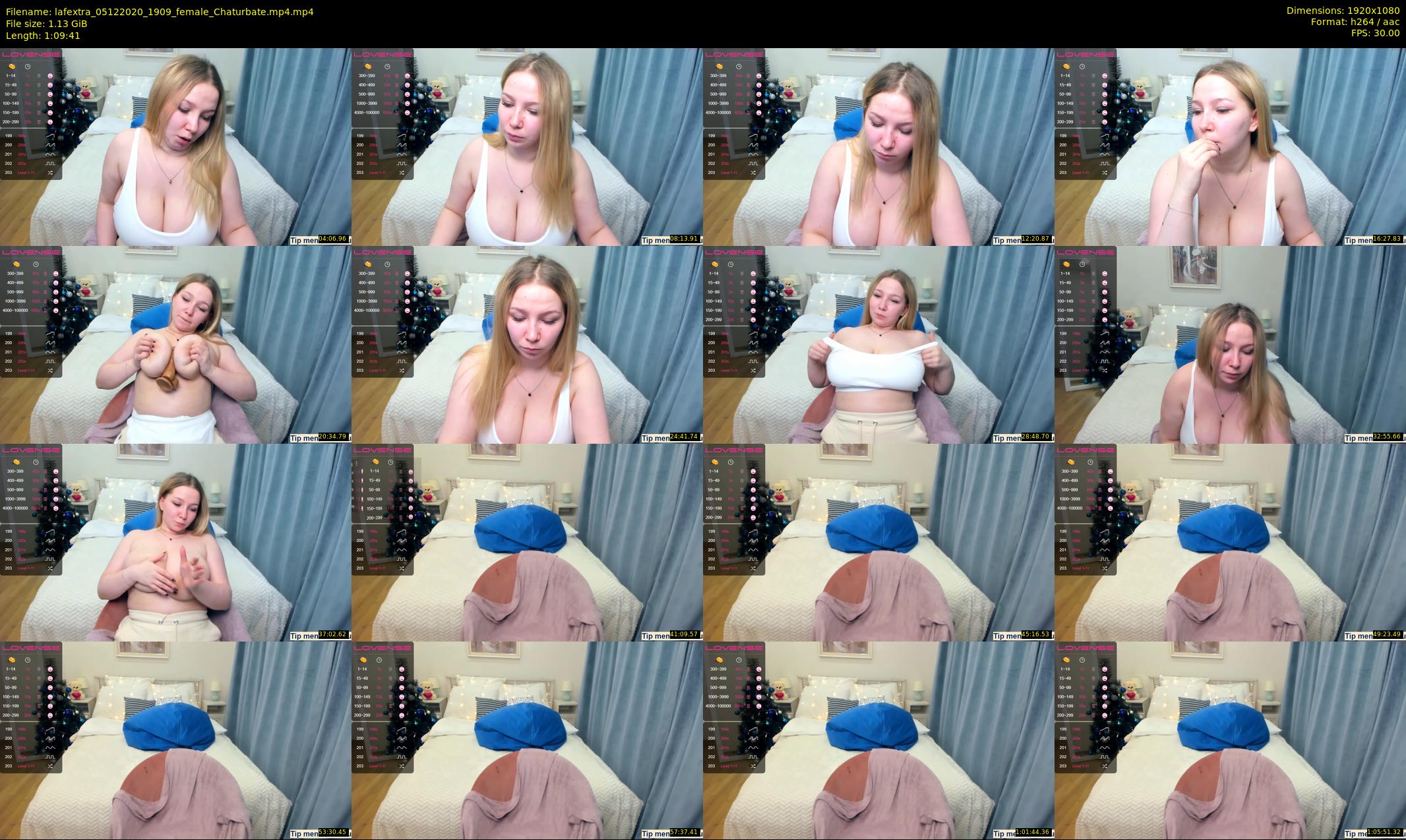 lafextra — 70 minute Chaturbate female cam show recording, 1080p, Dec 5, 2020