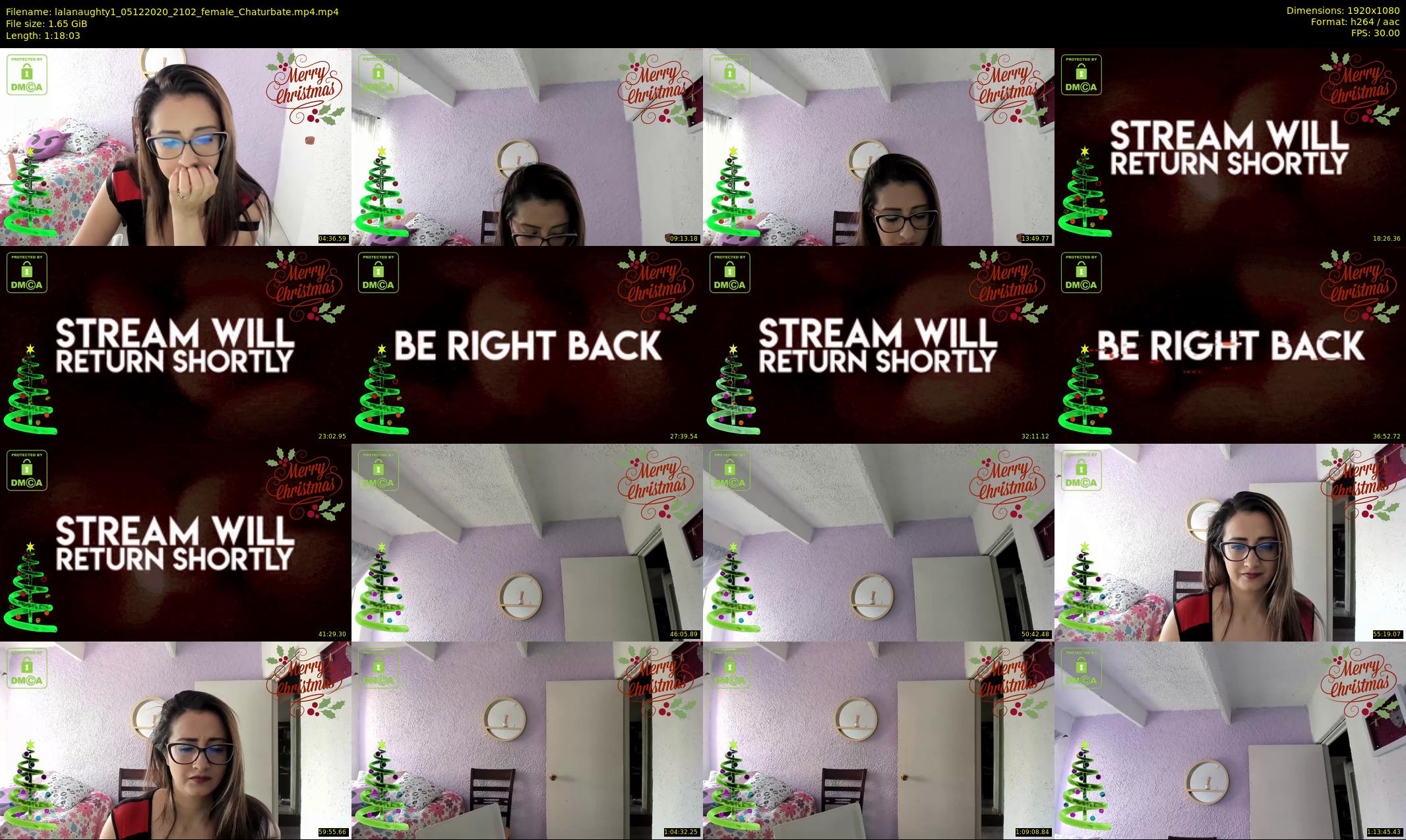 lalanaughty1 — 79 minute Chaturbate female cam show recording, 1080p, Dec 5, 2020