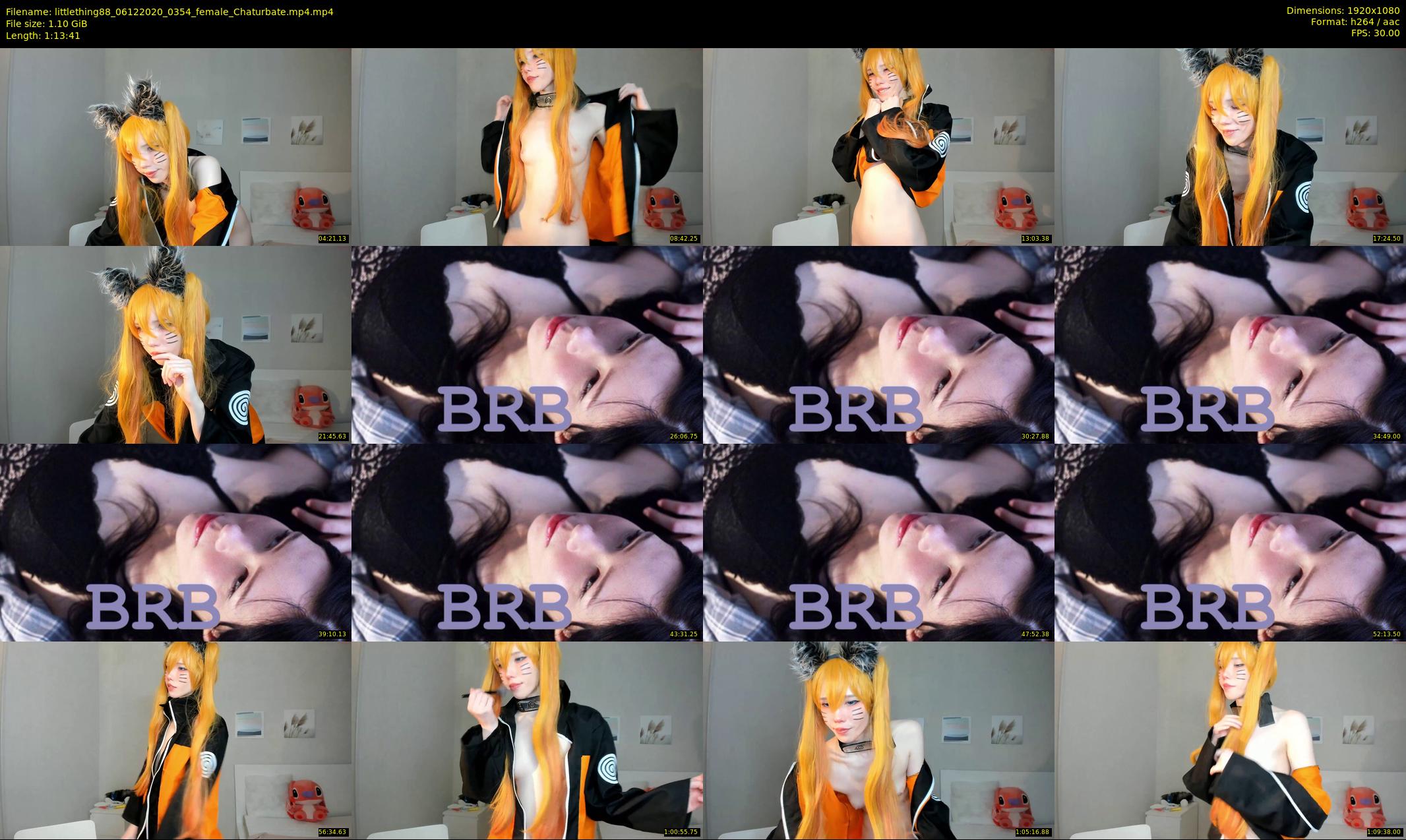 littlething88 — 74 minute Chaturbate female cam show recording, 1080p, Dec 6, 2020