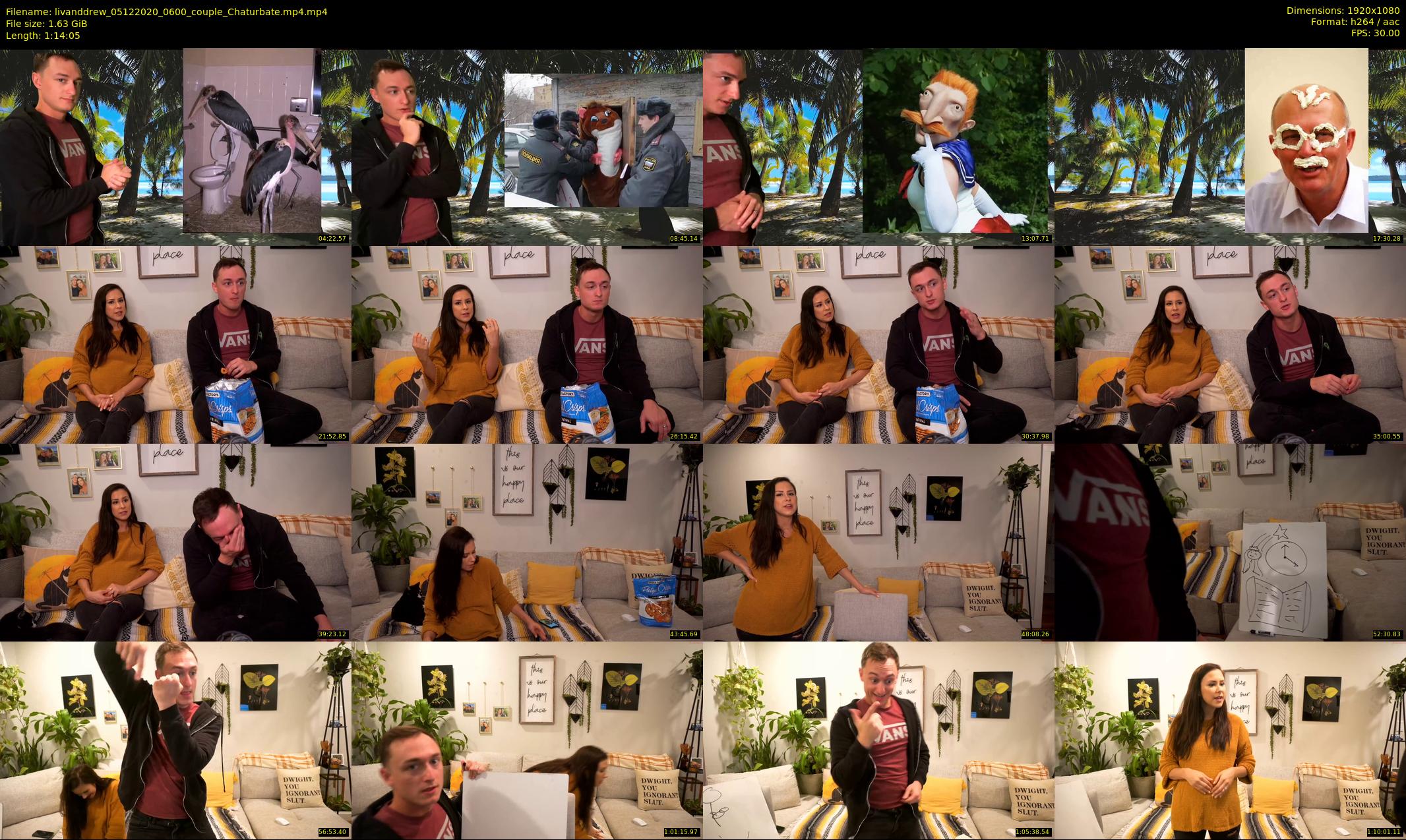 livanddrew — 75 minute Chaturbate couple cam show recording, 1080p, Dec 5, 2020