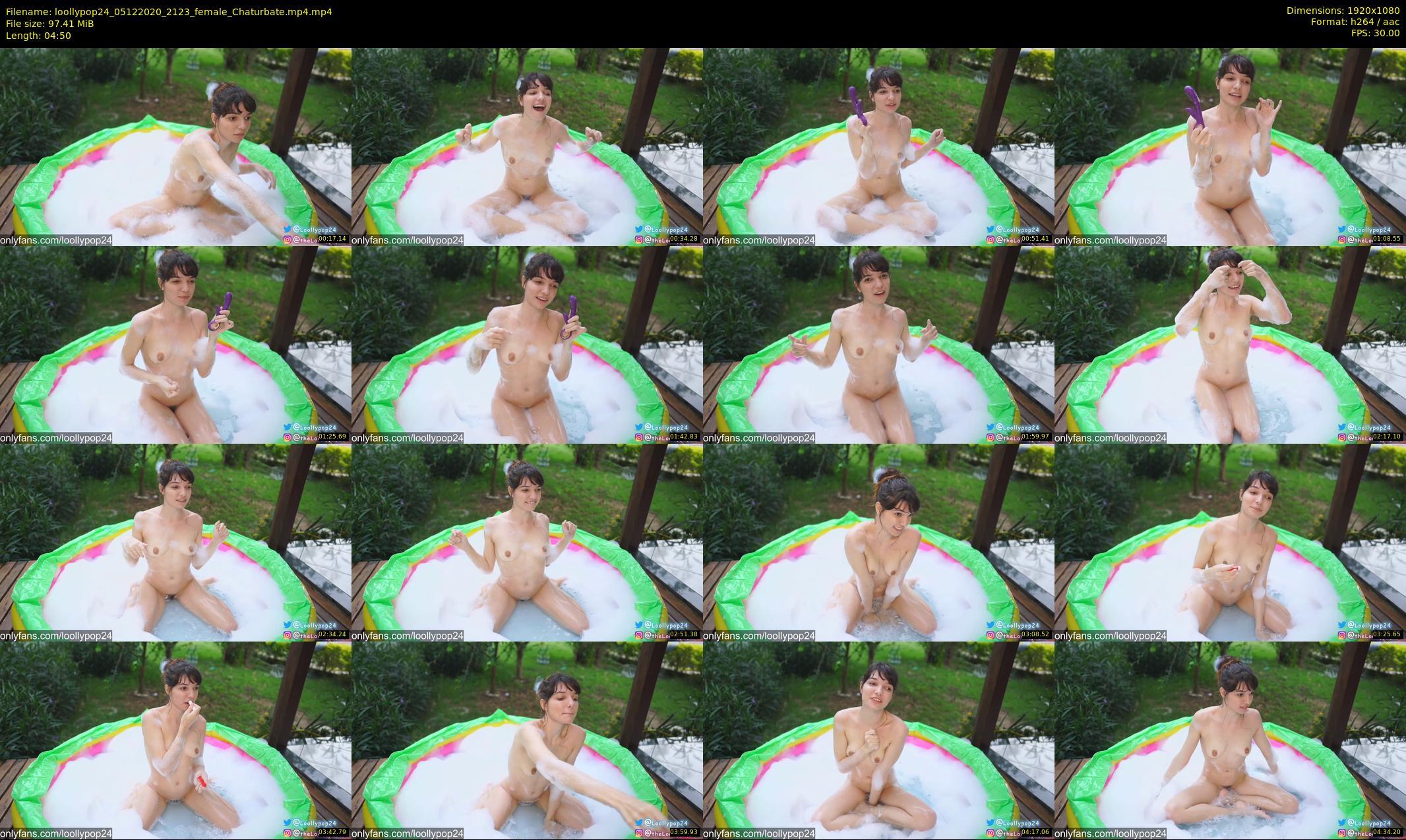 loollypop24 — 5 minute Chaturbate female cam show recording, 1080p, Dec 5, 2020