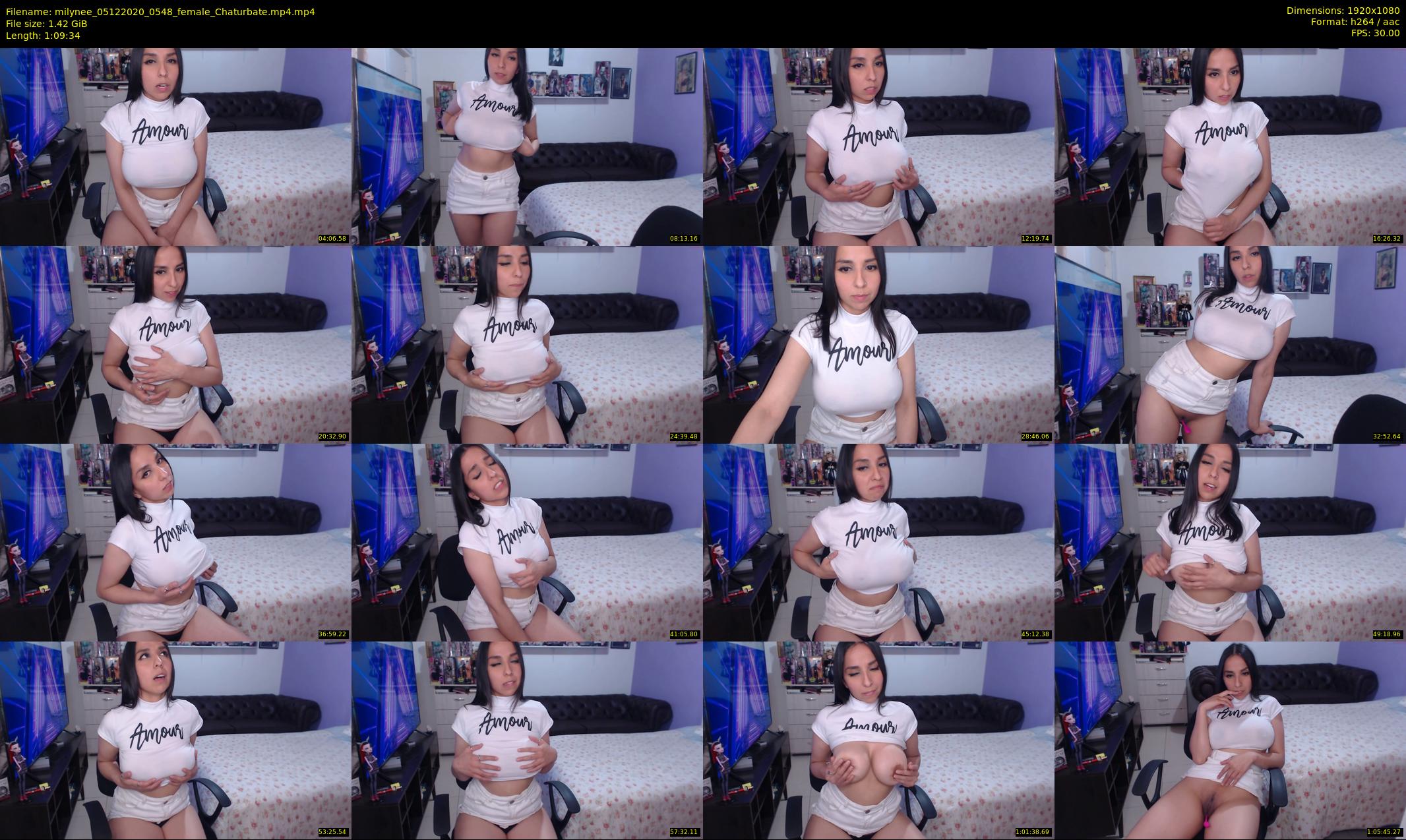 milynee — 70 minute Chaturbate female cam show recording, 1080p, Dec 5, 2020