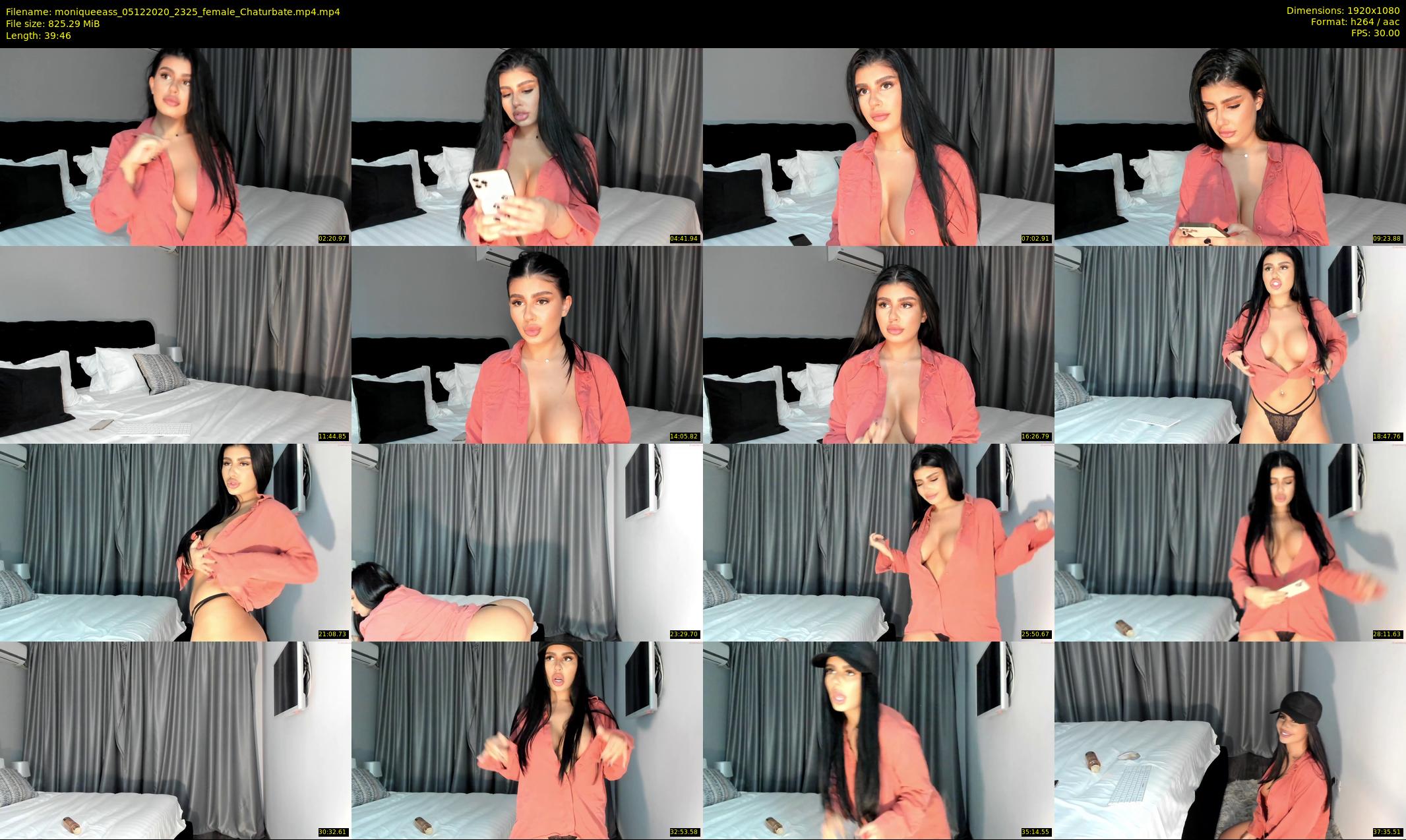 moniqueeass — 40 minute Chaturbate female cam show recording, 1080p, Dec 5, 2020