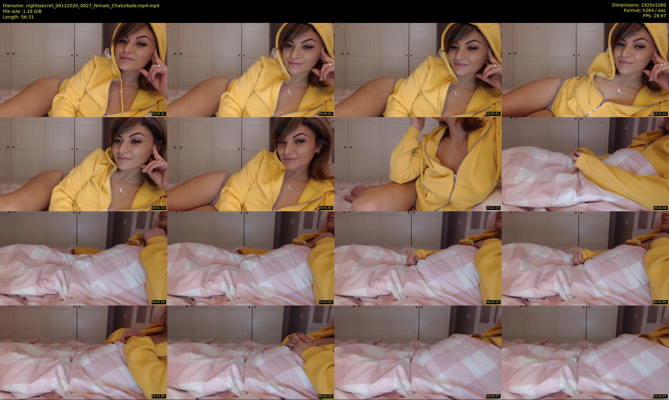 nightssecret — 57 minute Chaturbate female cam show recording, 1080p, Dec 6, 2020